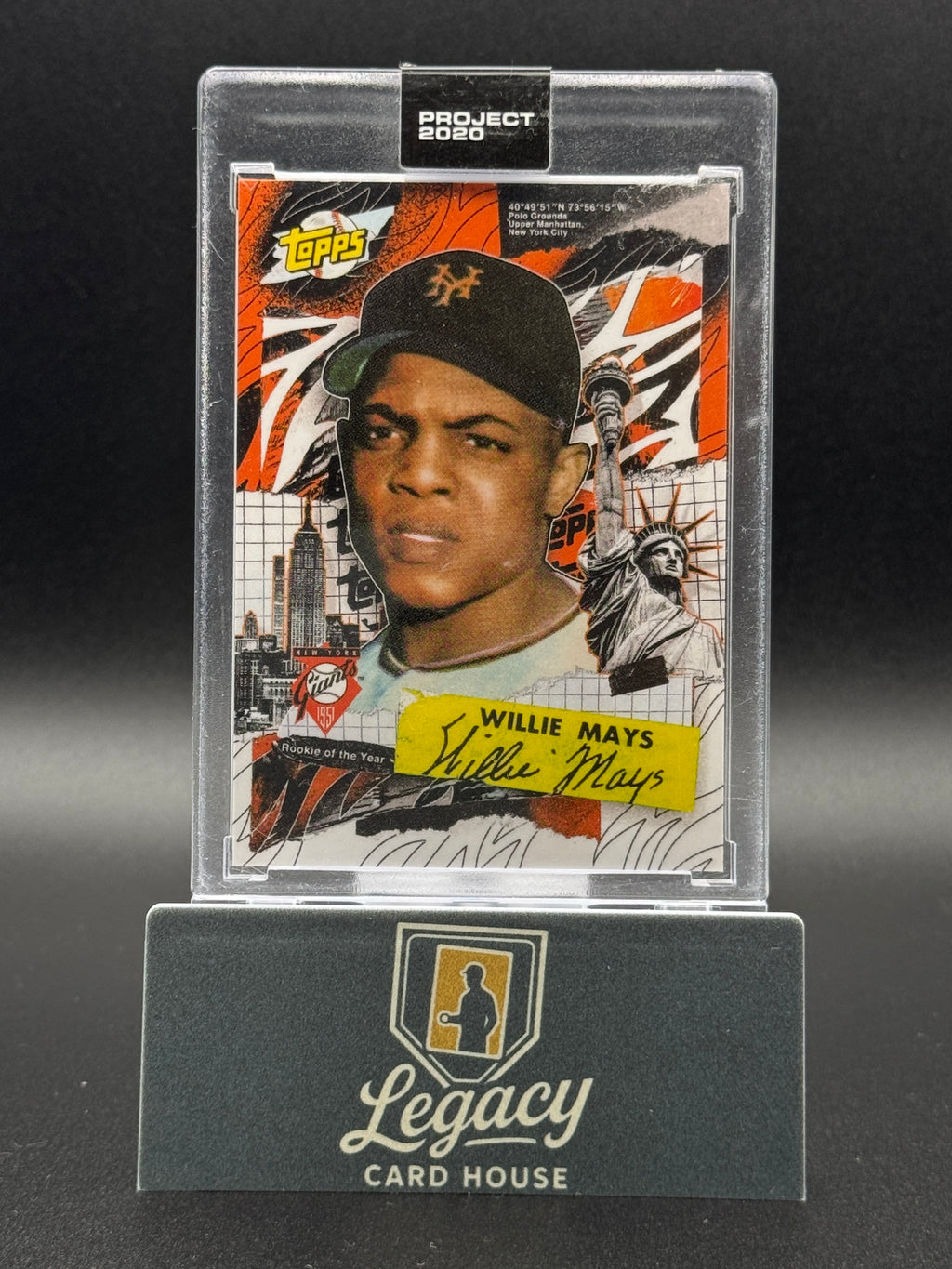 2020 Topps Project 2020 #332 Willie Mays