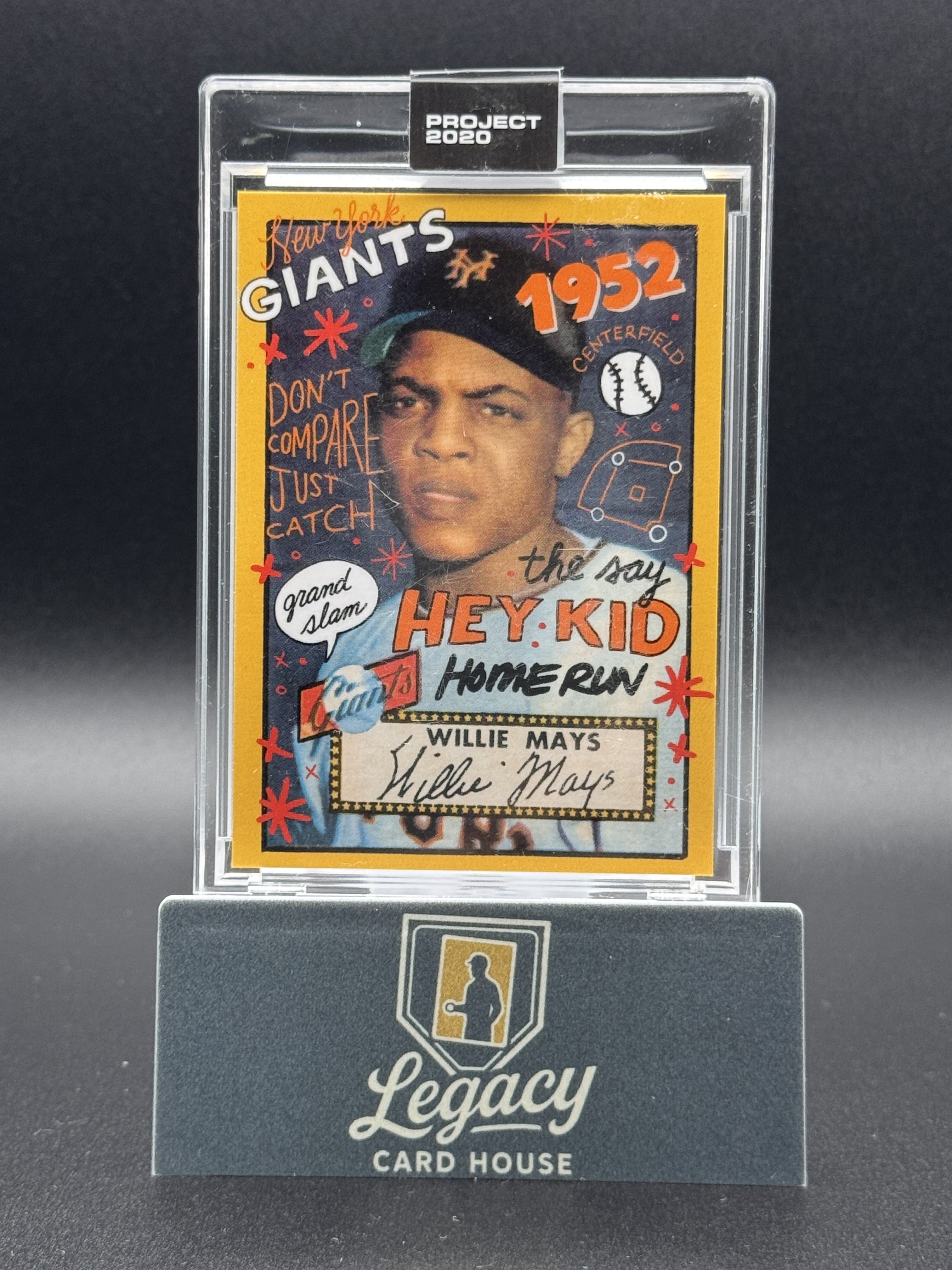 2020 Topps Project 2020 #80 Willie Mays