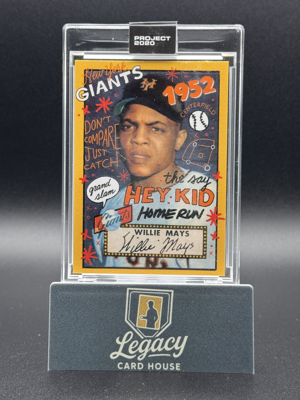 2020 Topps Project 2020 #80 Willie Mays