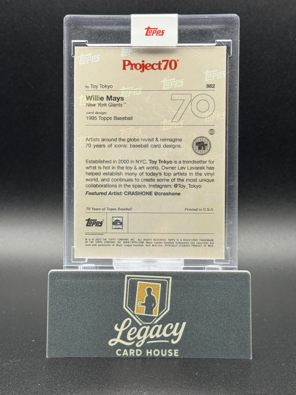 2021-22 Topps Project70 #882 Willie Mays