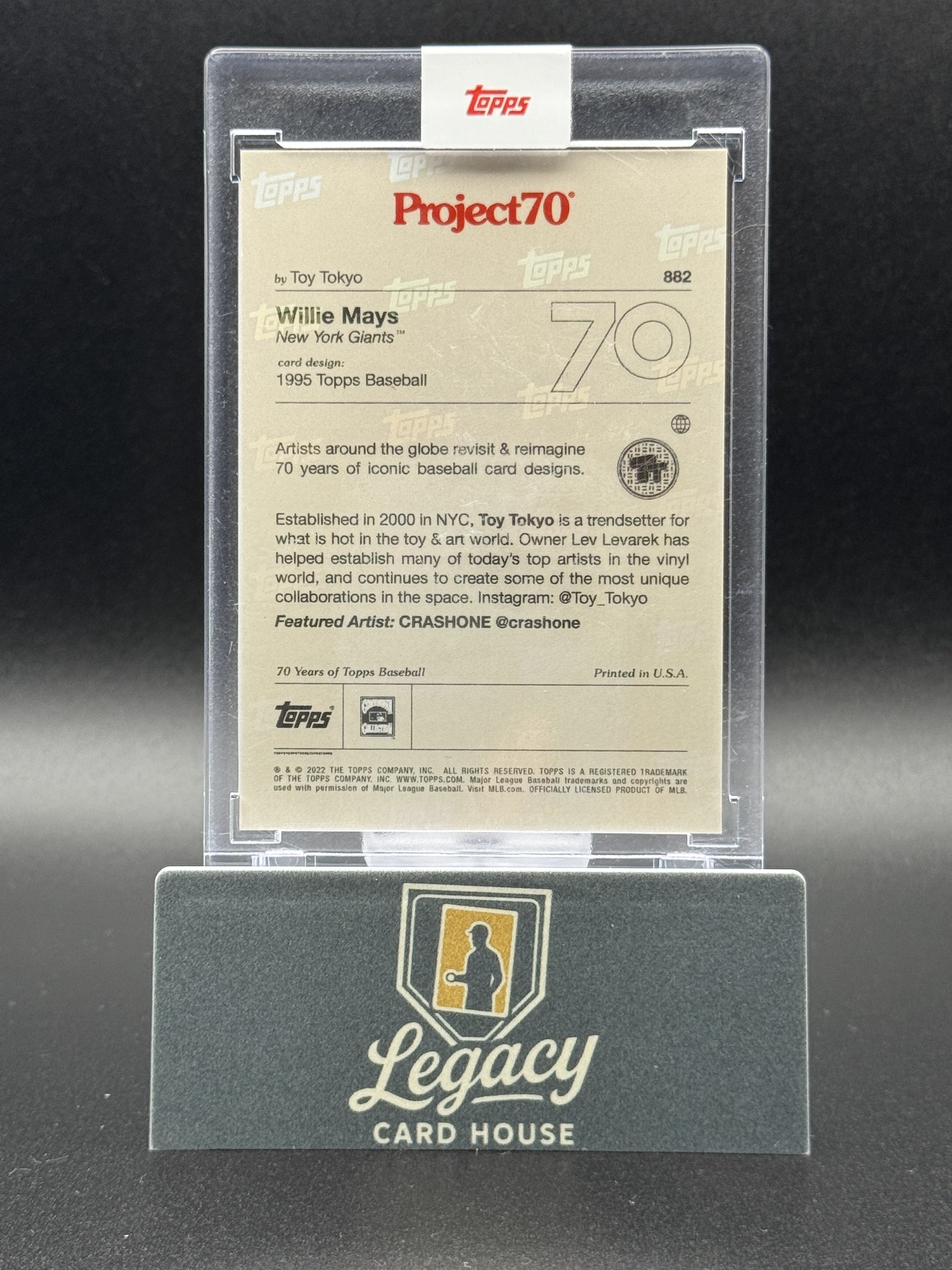 2021-22 Topps Project70 #882 Willie Mays