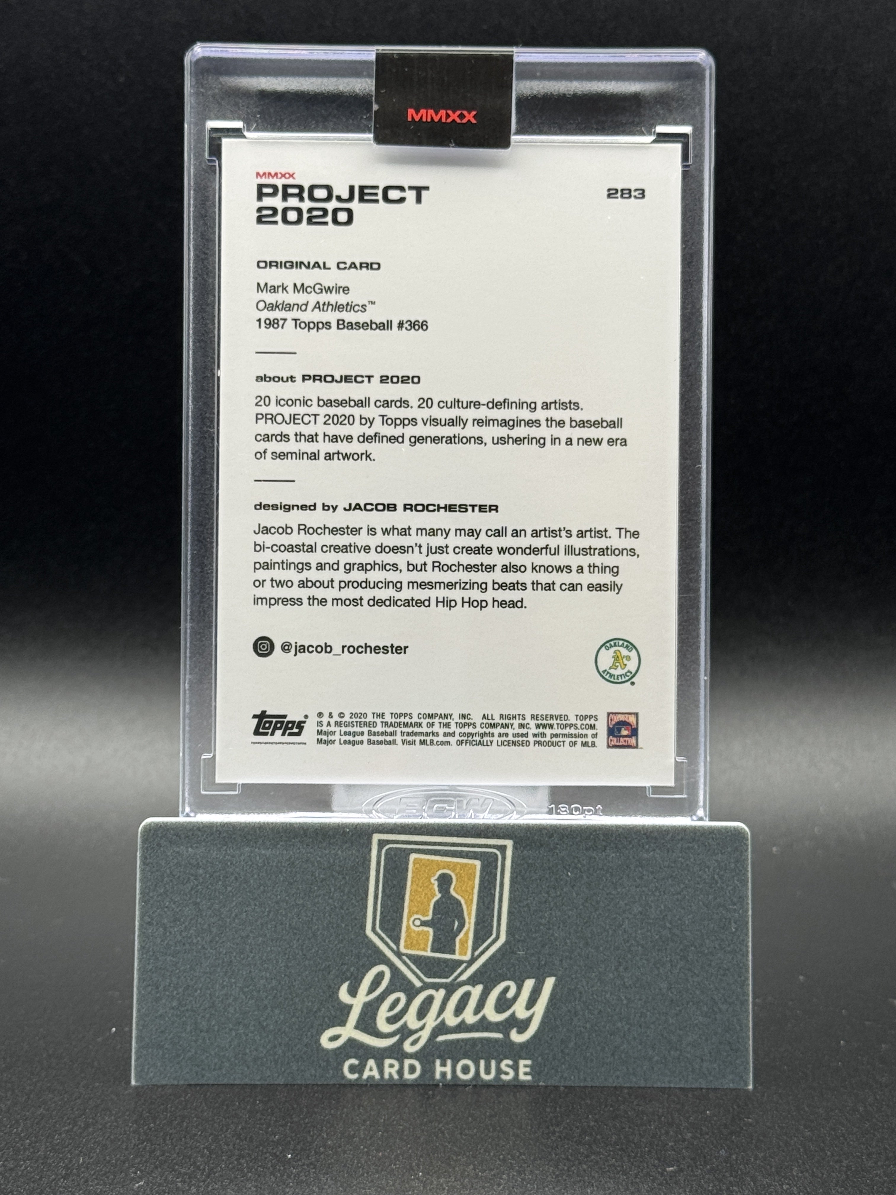 2020 Topps Project 2020 #283 Mark McGwire