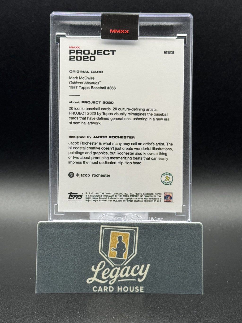 2020 Topps Project 2020 #283 Mark McGwire