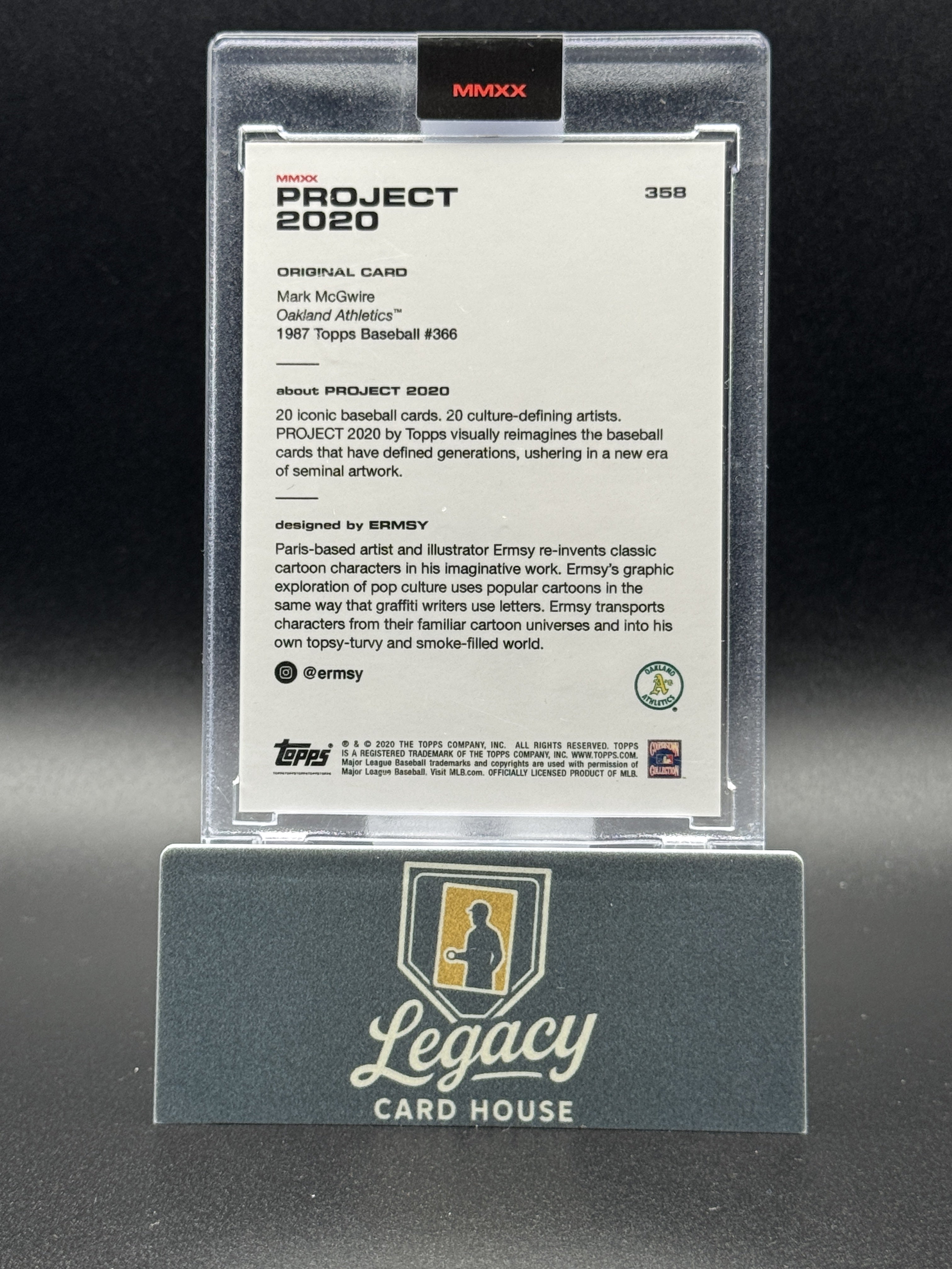2020 Topps Project 2020 #358 Mark McGwire