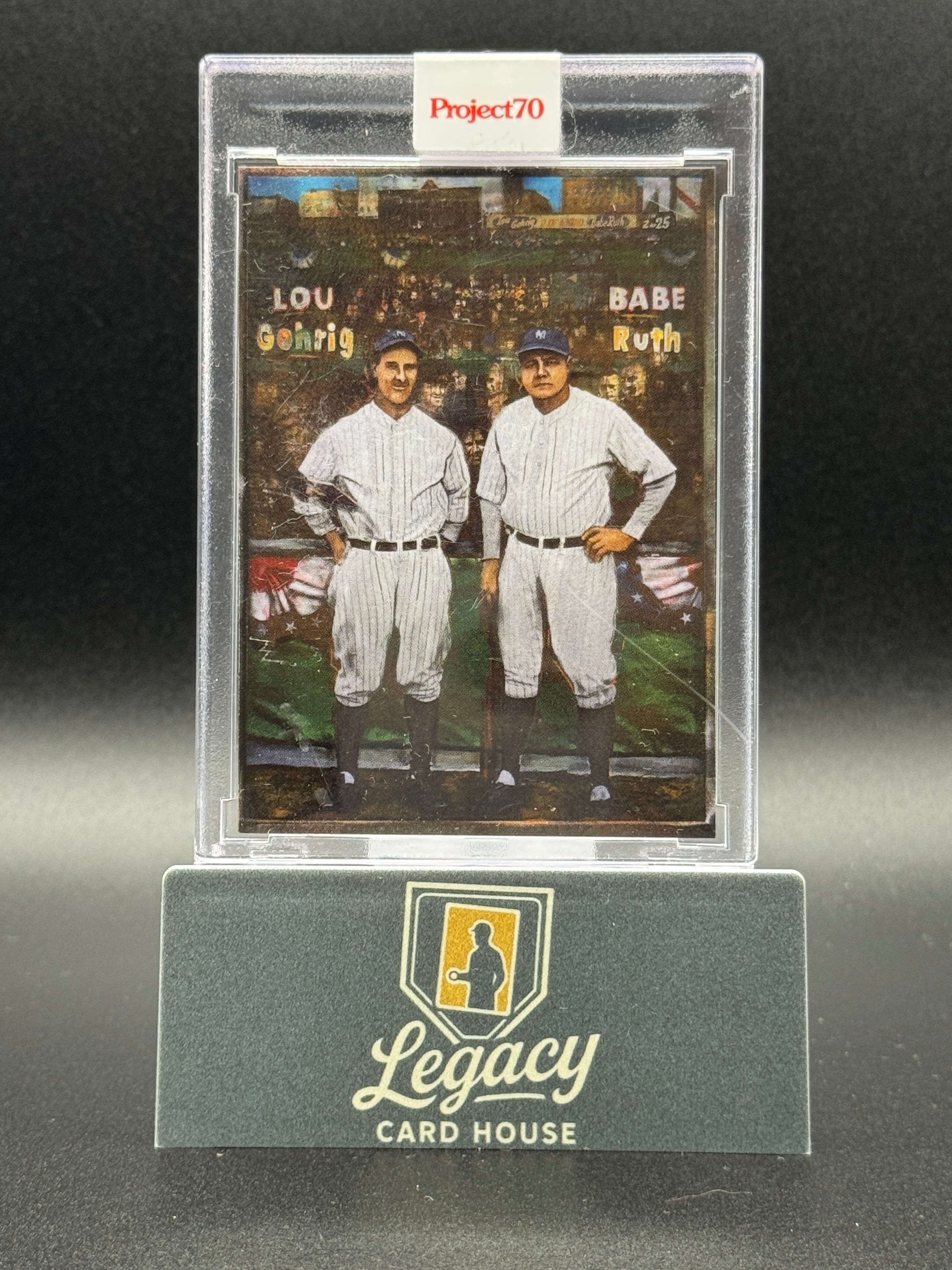 2021-22 Topps Project70 #462 Lou Gehrig / Babe Ruth PR1725