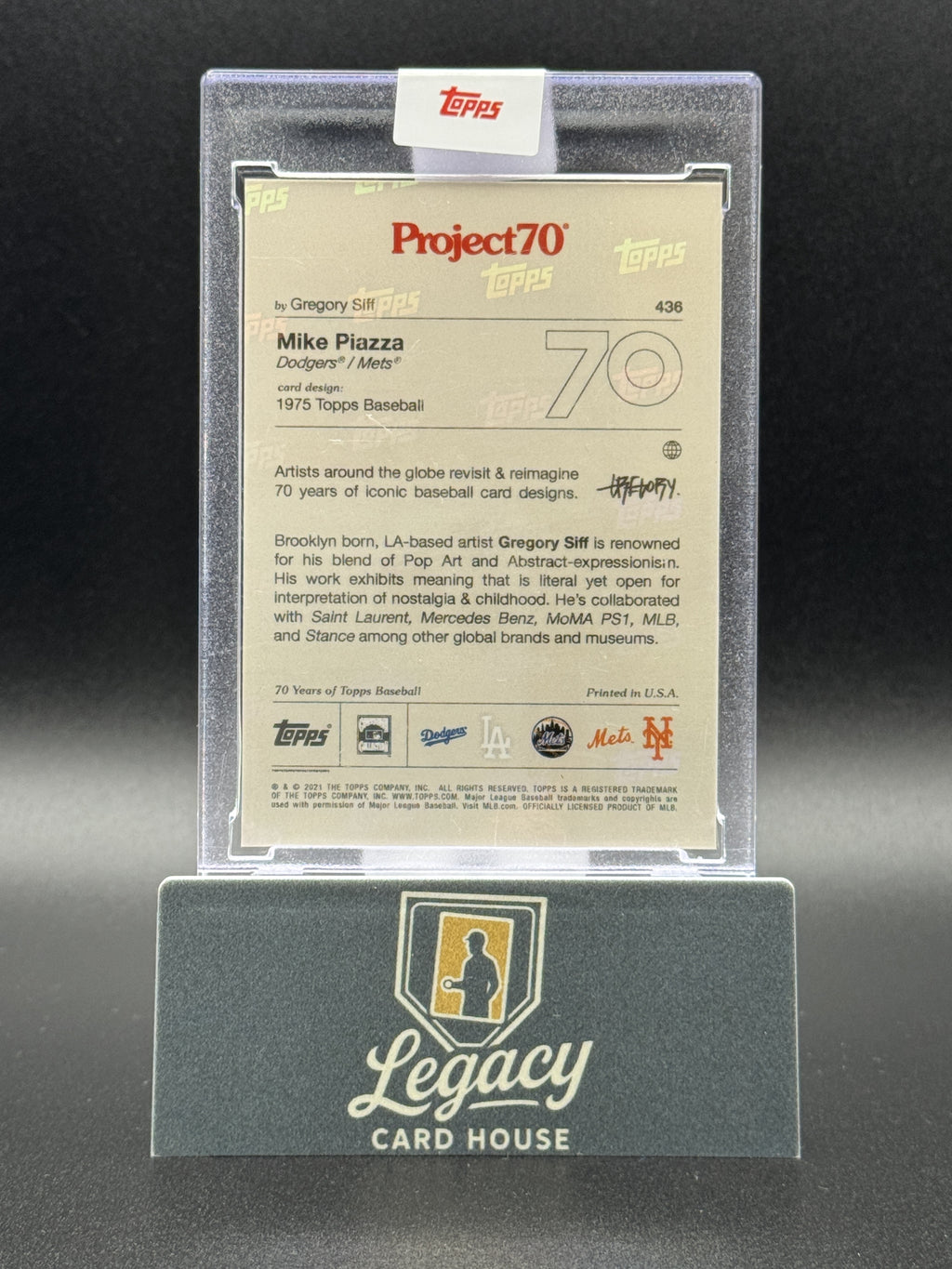 2021-22 Topps Project70 #436 Mike Piazza