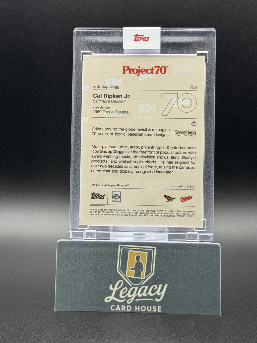 2021-22 Topps Project70 #755 Cal Ripken Jr.