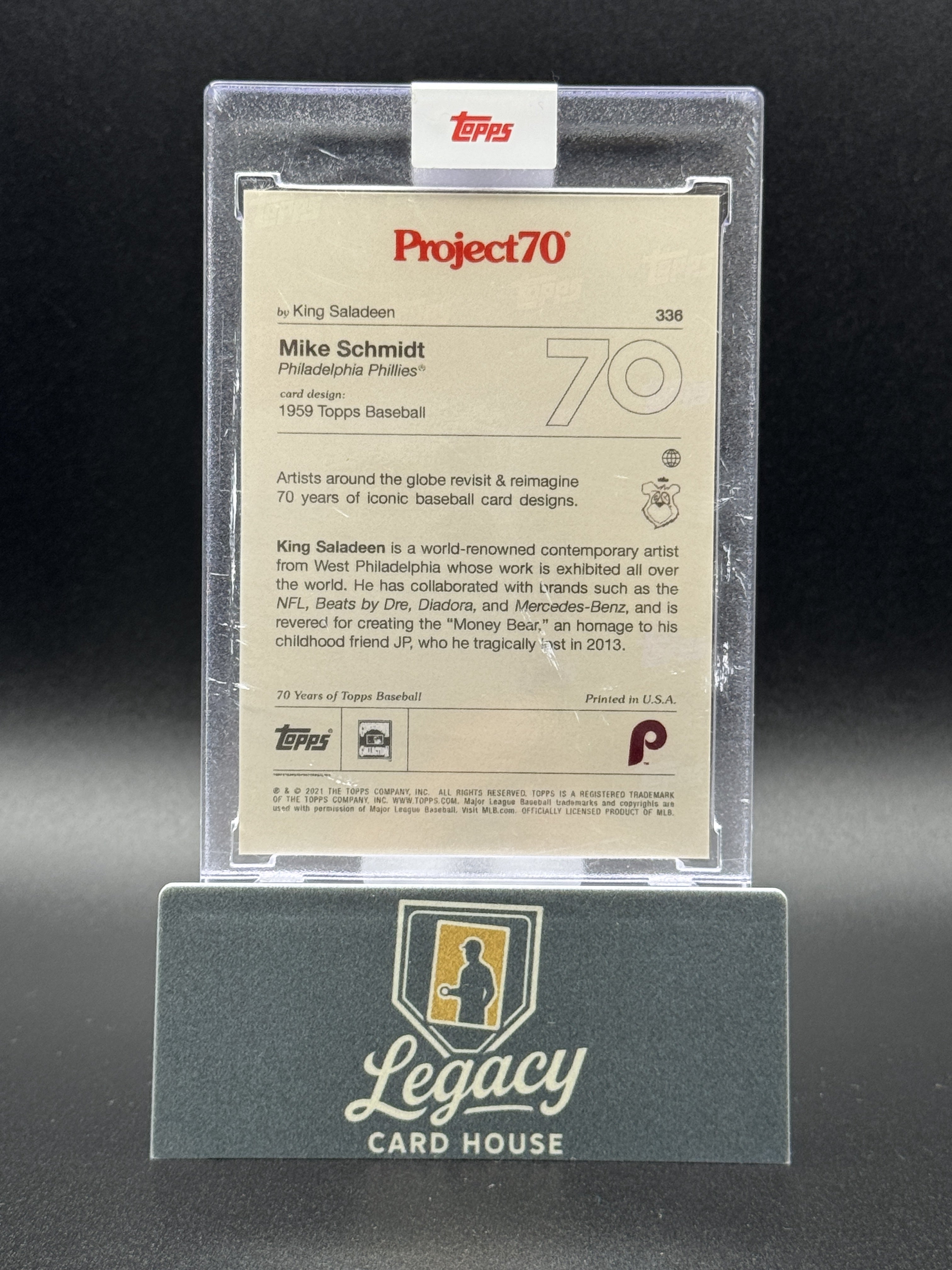 2021-22 Topps Project70 #336 Mike Schmidt