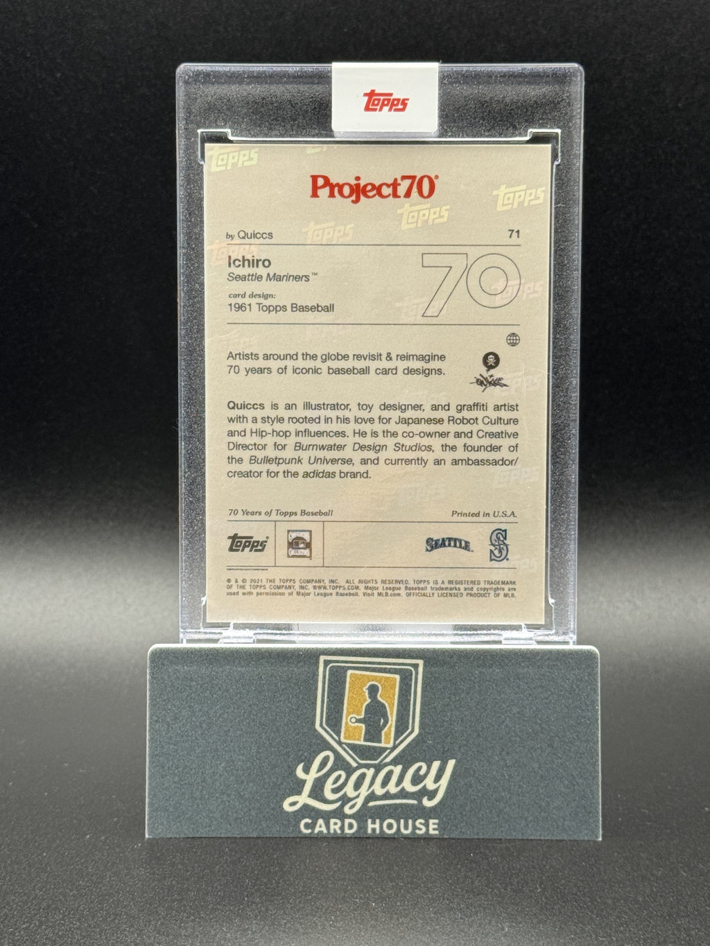 2021-22 Topps Project70 #71 Ichiro Suzuki