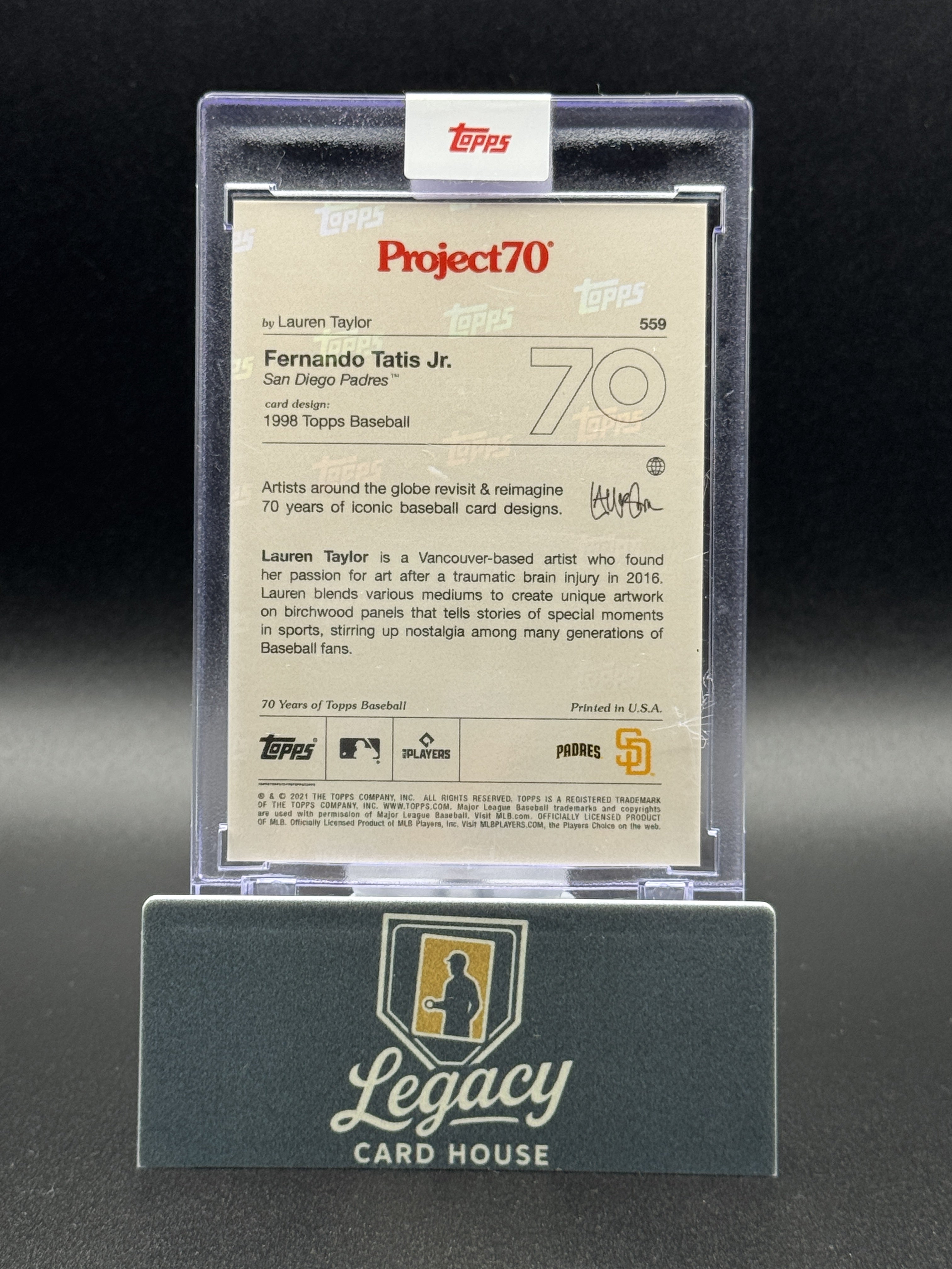 2021-22 Topps Project70 #559 Fernando Tatis Jr.