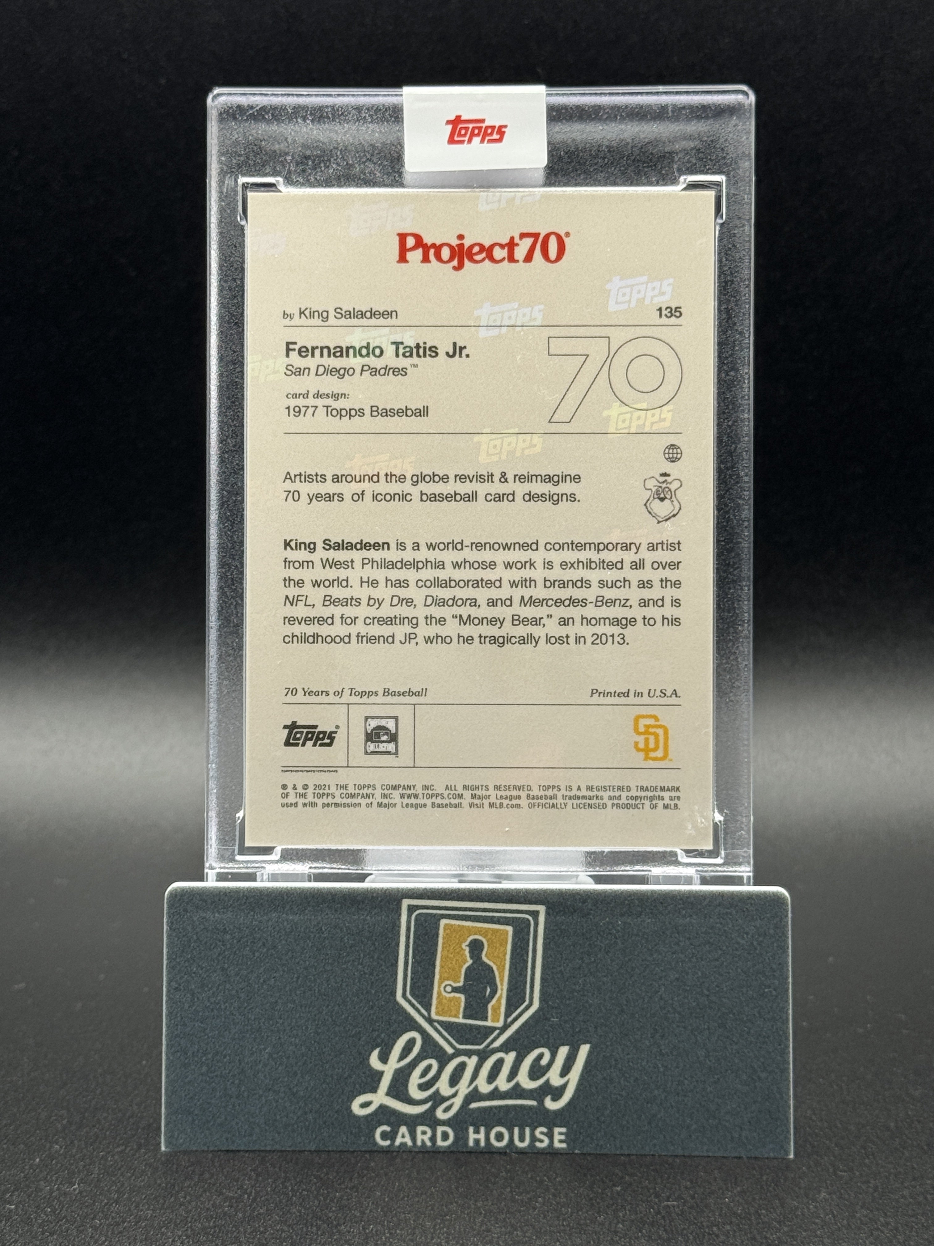 2021-22 Topps Project70 #135 Fernando Tatis Jr.