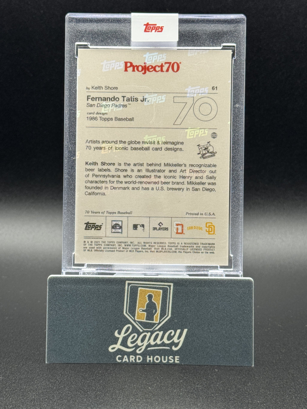 2021-22 Topps Project70 #61 Fernando Tatis Jr.