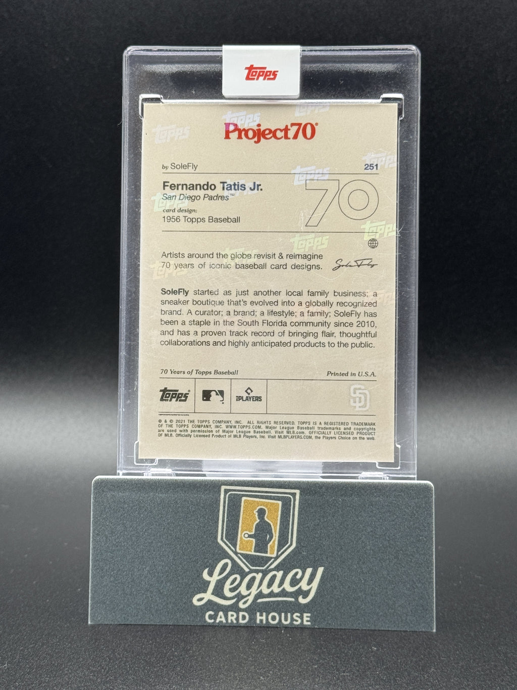 2021-22 Topps Project70 #251 Fernando Tatis Jr.