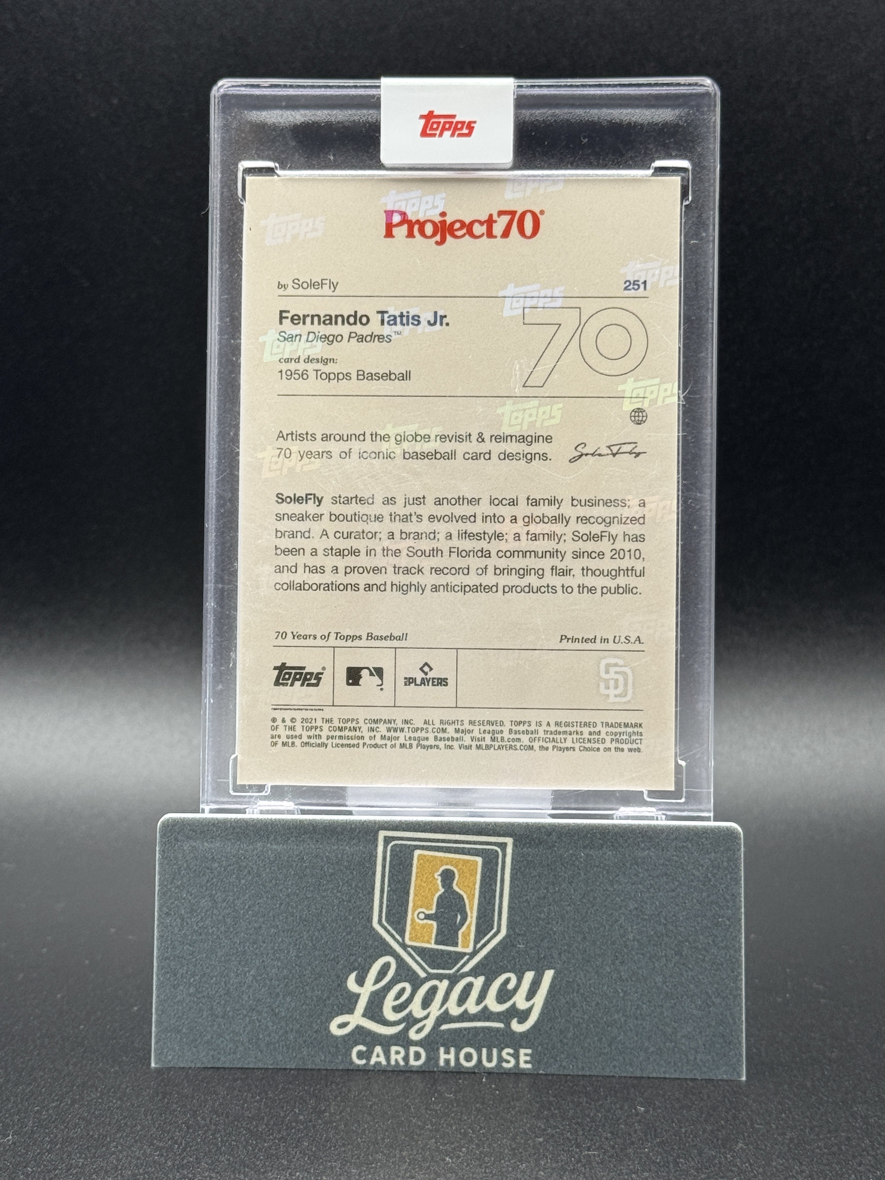 2021-22 Topps Project70 #251 Fernando Tatis Jr.