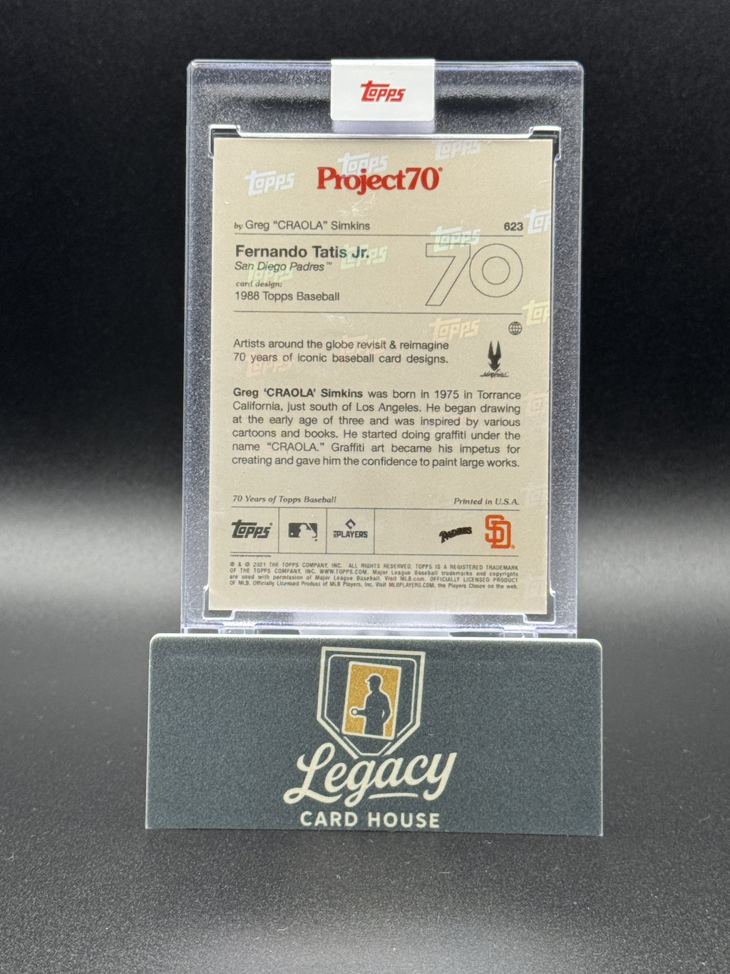 2021-22 Topps Project70 #623 Fernando Tatis Jr.