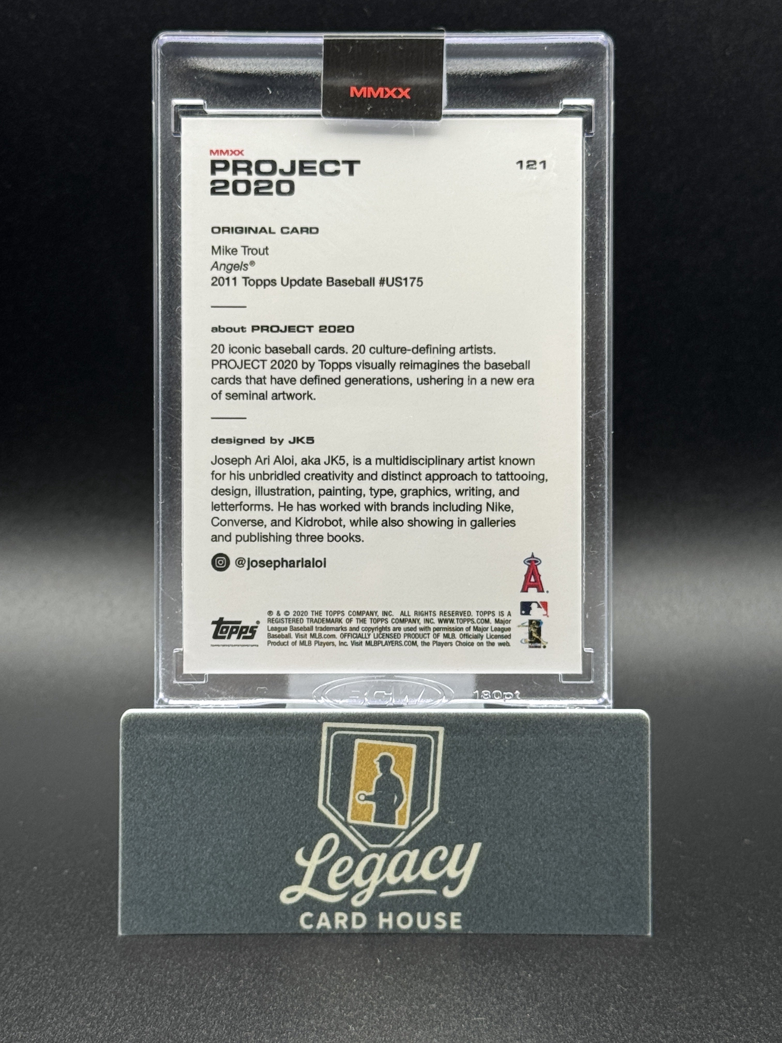 2020 Topps Project 2020 #121 Mike Trout