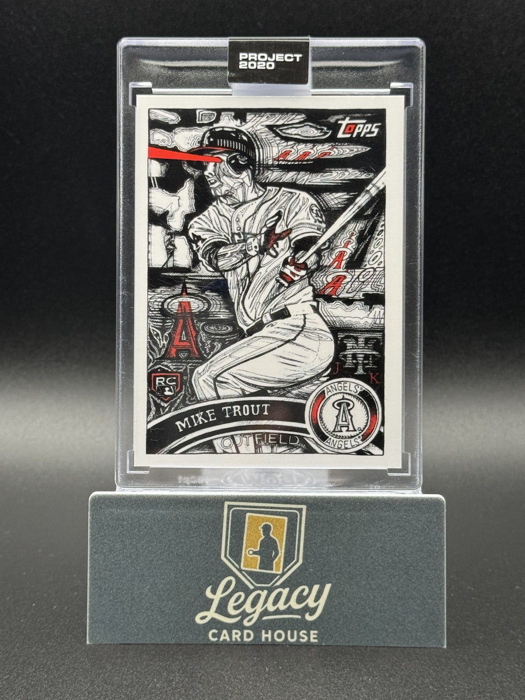 2020 Topps Project 2020 #121 Mike Trout
