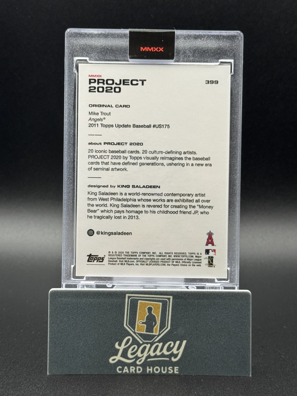 2020 Topps Project 2020 #399 Mike Trout