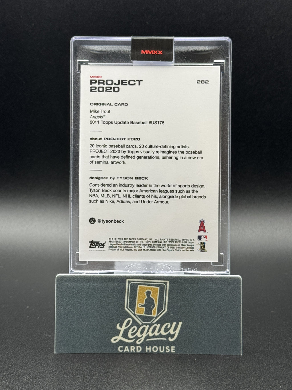2020 Topps Project 2020 #282 Mike Trout