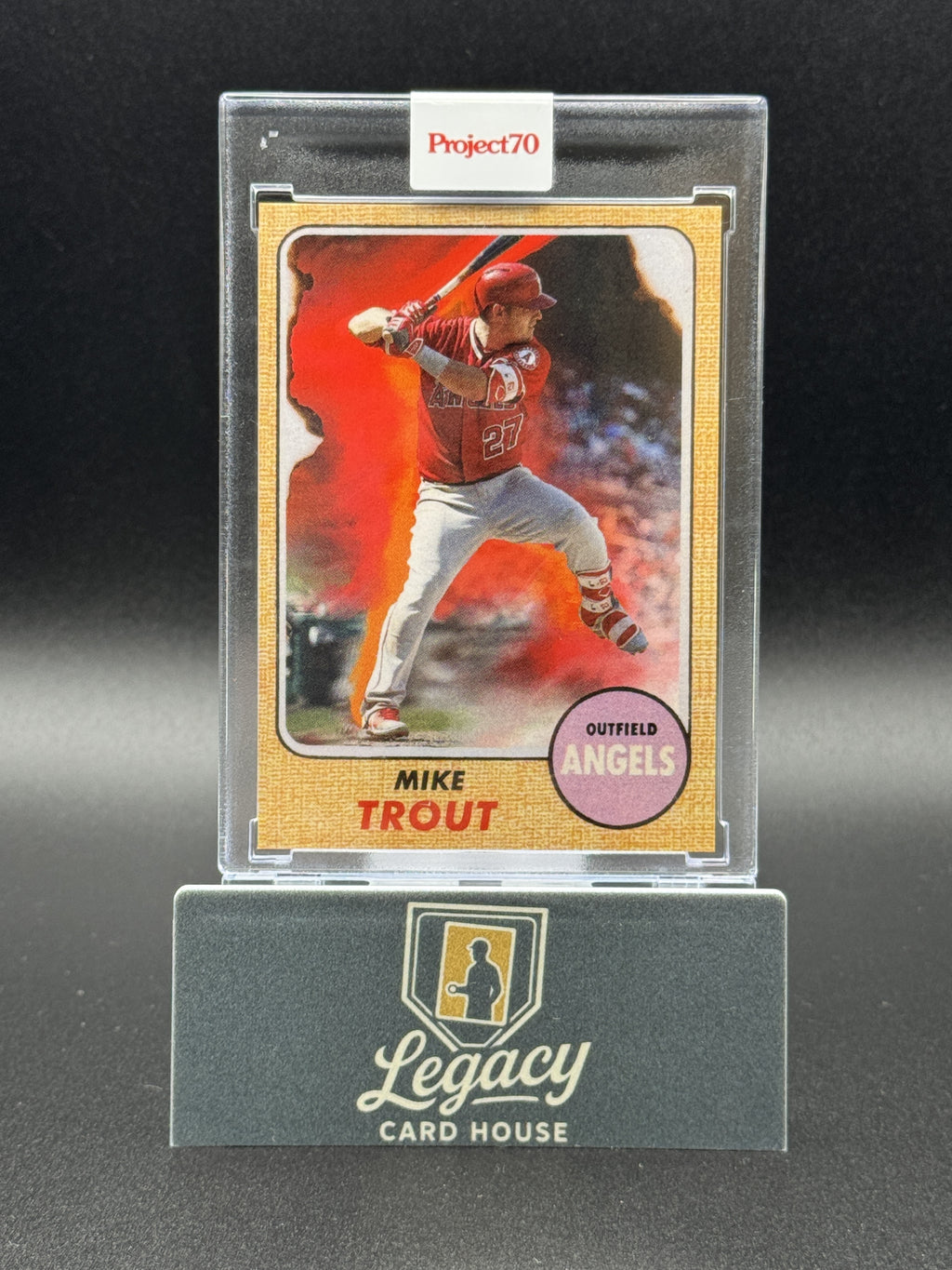 2021-22 Topps Project70 #595 Mike Trout