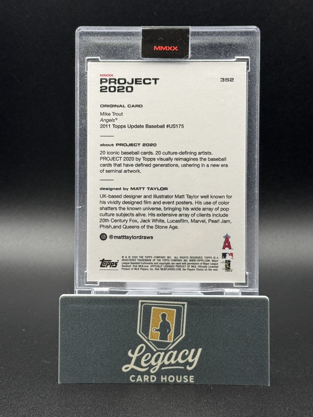 2020 Topps Project 2020 #352 Mike Trout
