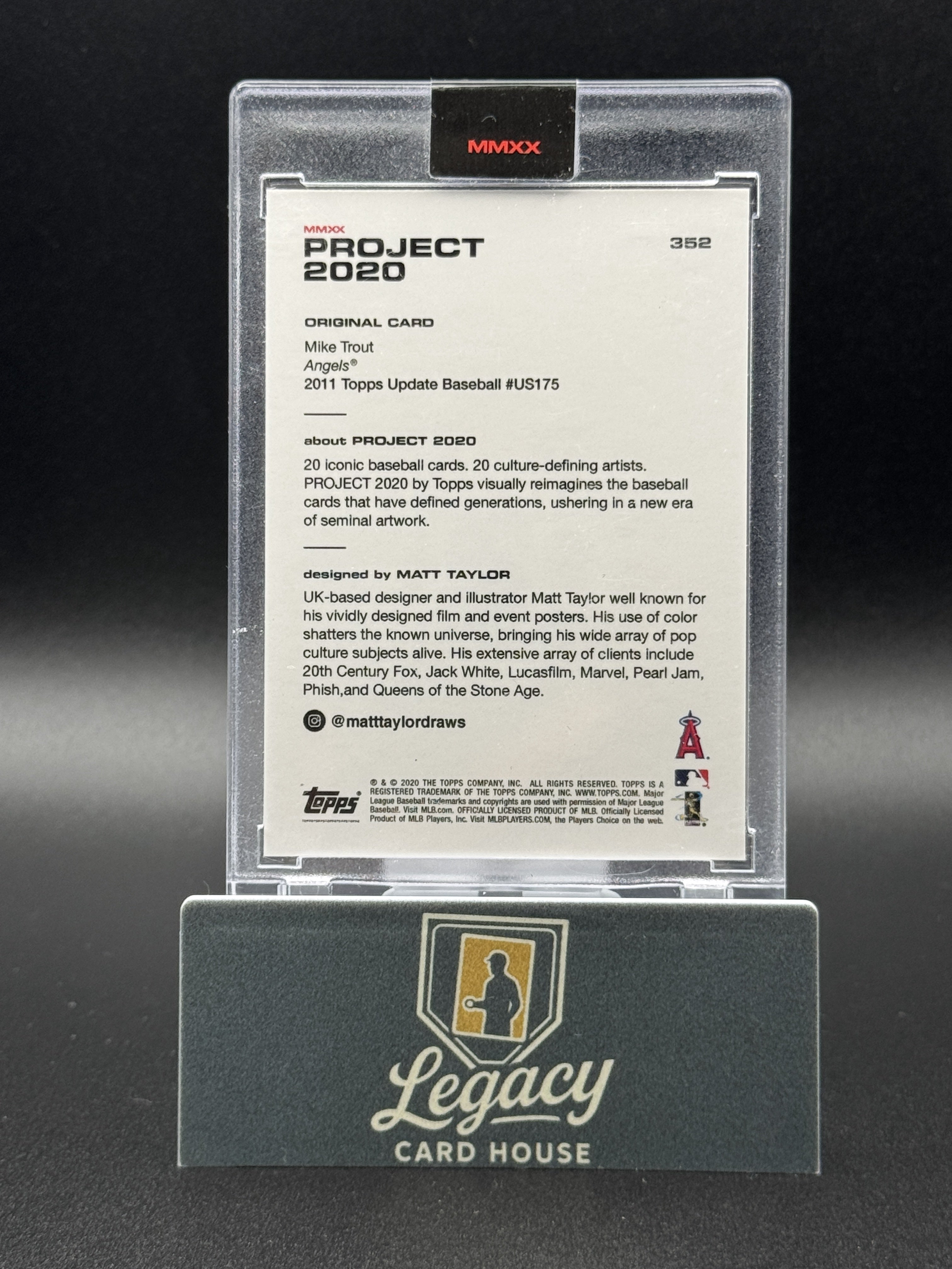 2020 Topps Project 2020 #352 Mike Trout