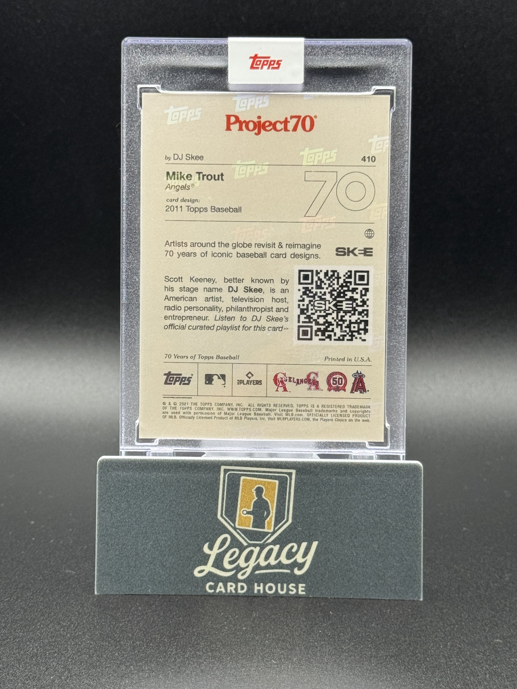 2021-22 Topps Project70 #410 Mike Trout