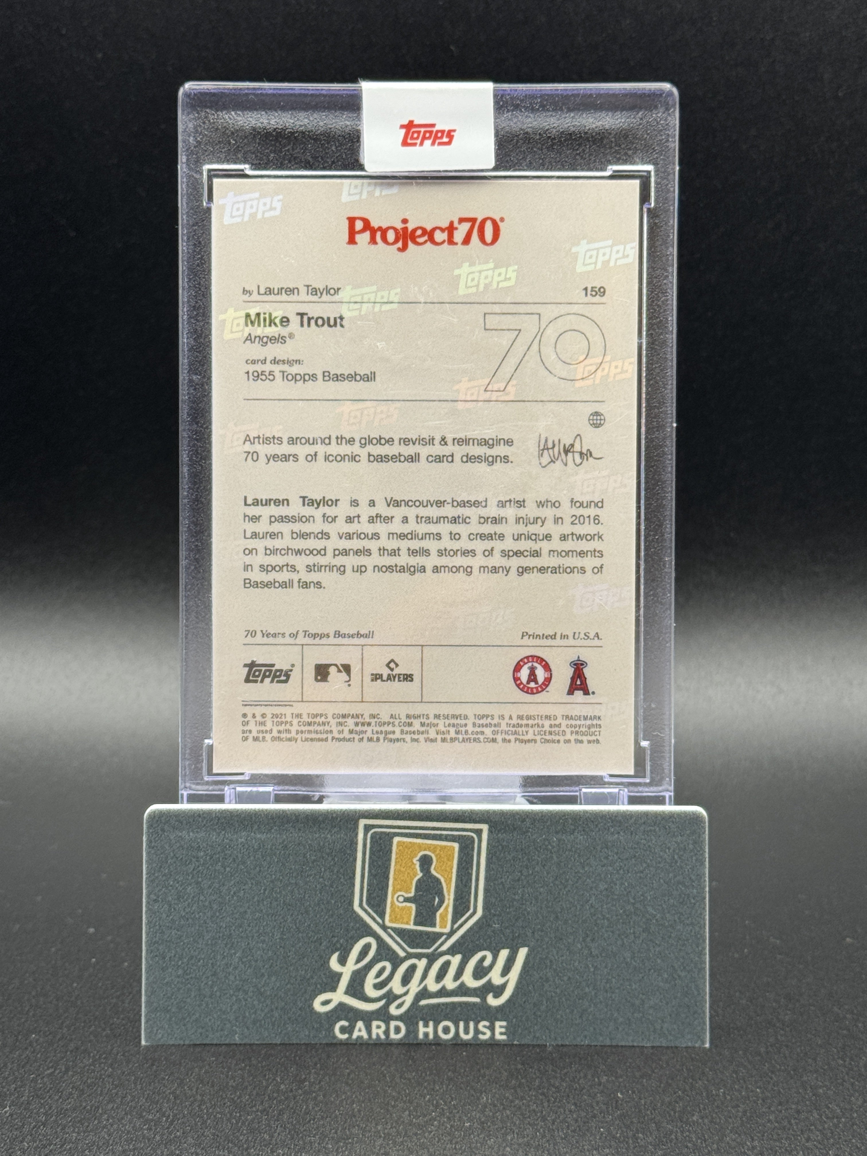 2021-22 Topps Project70 #159 Mike Trout