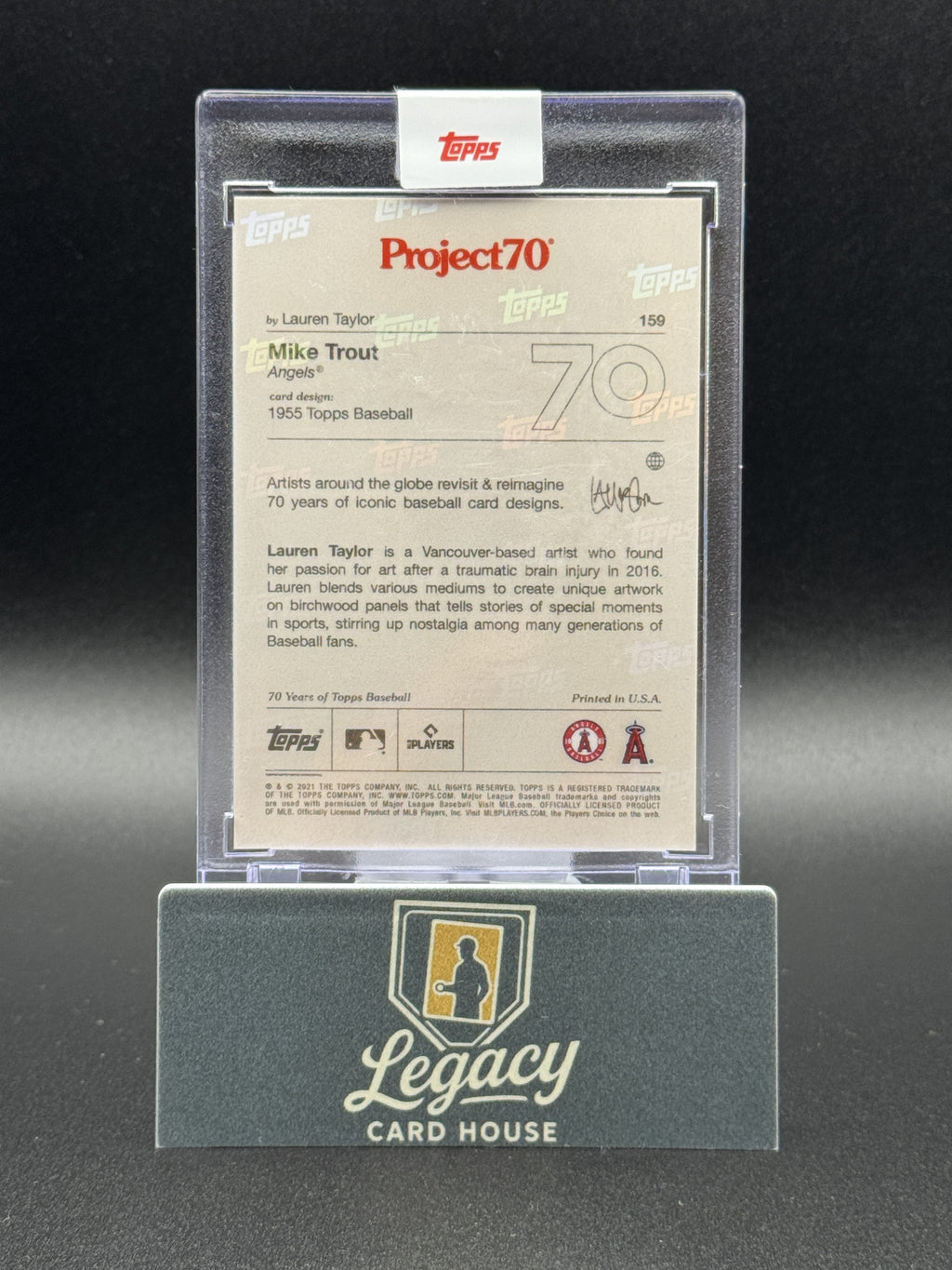 2021-22 Topps Project70 #159 Mike Trout