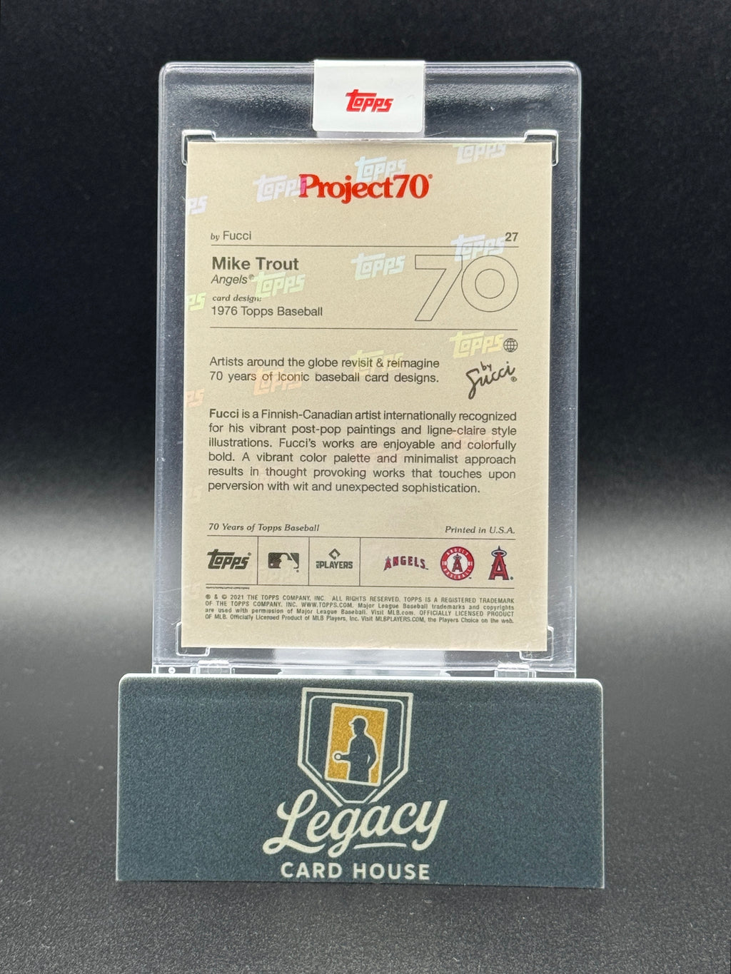 2021-22 Topps Project70 #27 Mike Trout