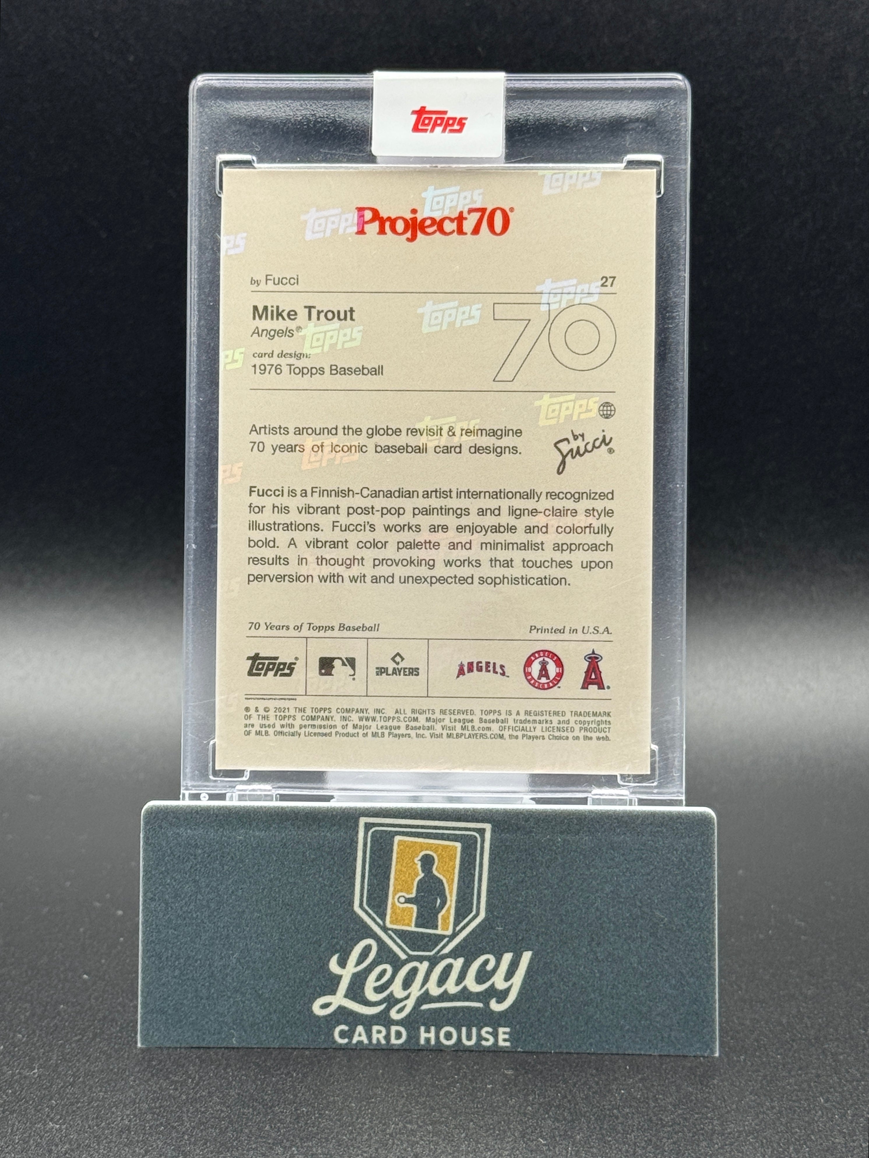 2021-22 Topps Project70 #27 Mike Trout