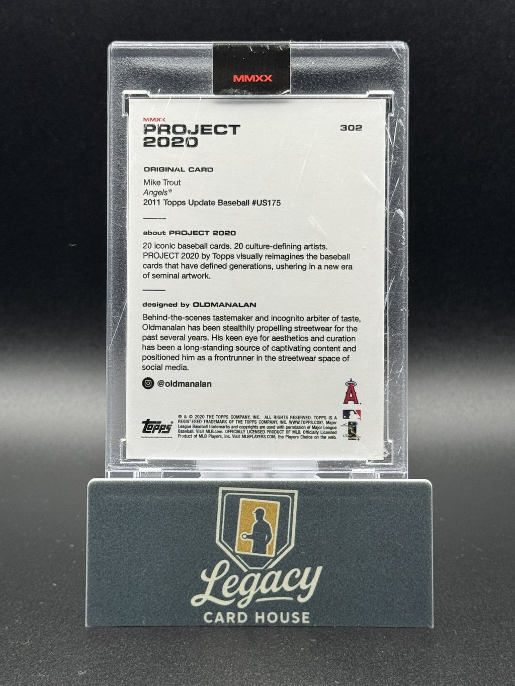 2020 Topps Project 2020 #302 Mike Trout