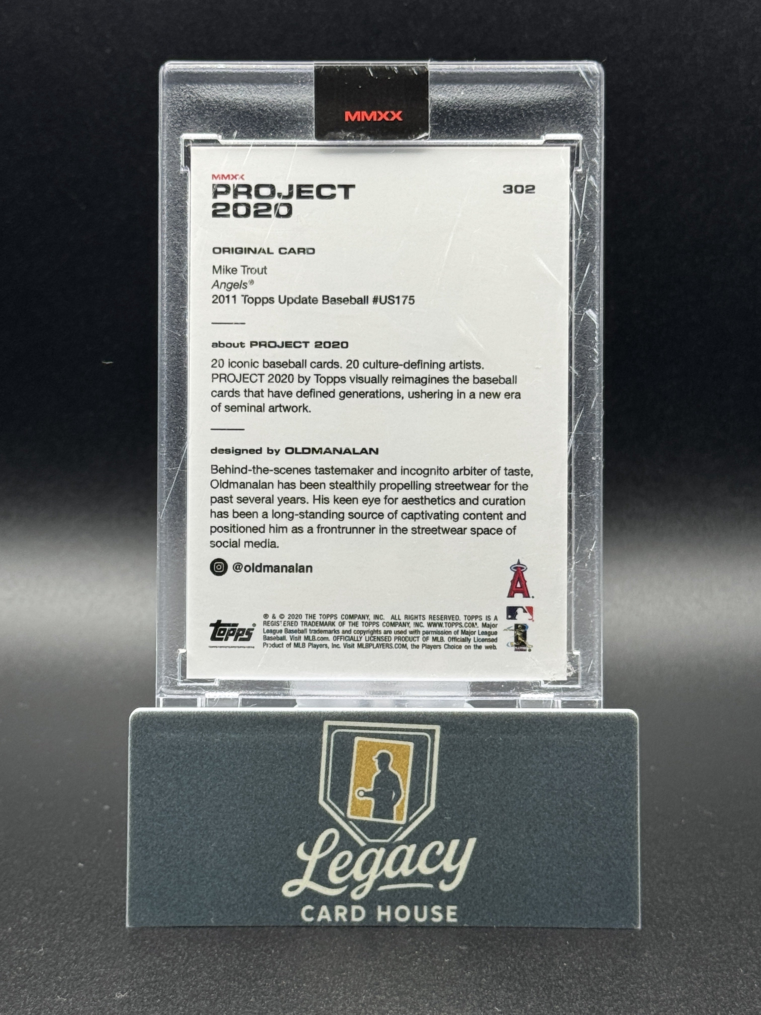 2020 Topps Project 2020 #302 Mike Trout
