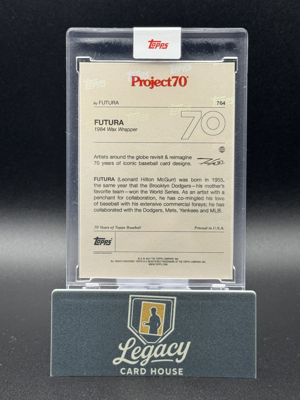 2021-22 Topps Project70 #764 Wax Wrapper