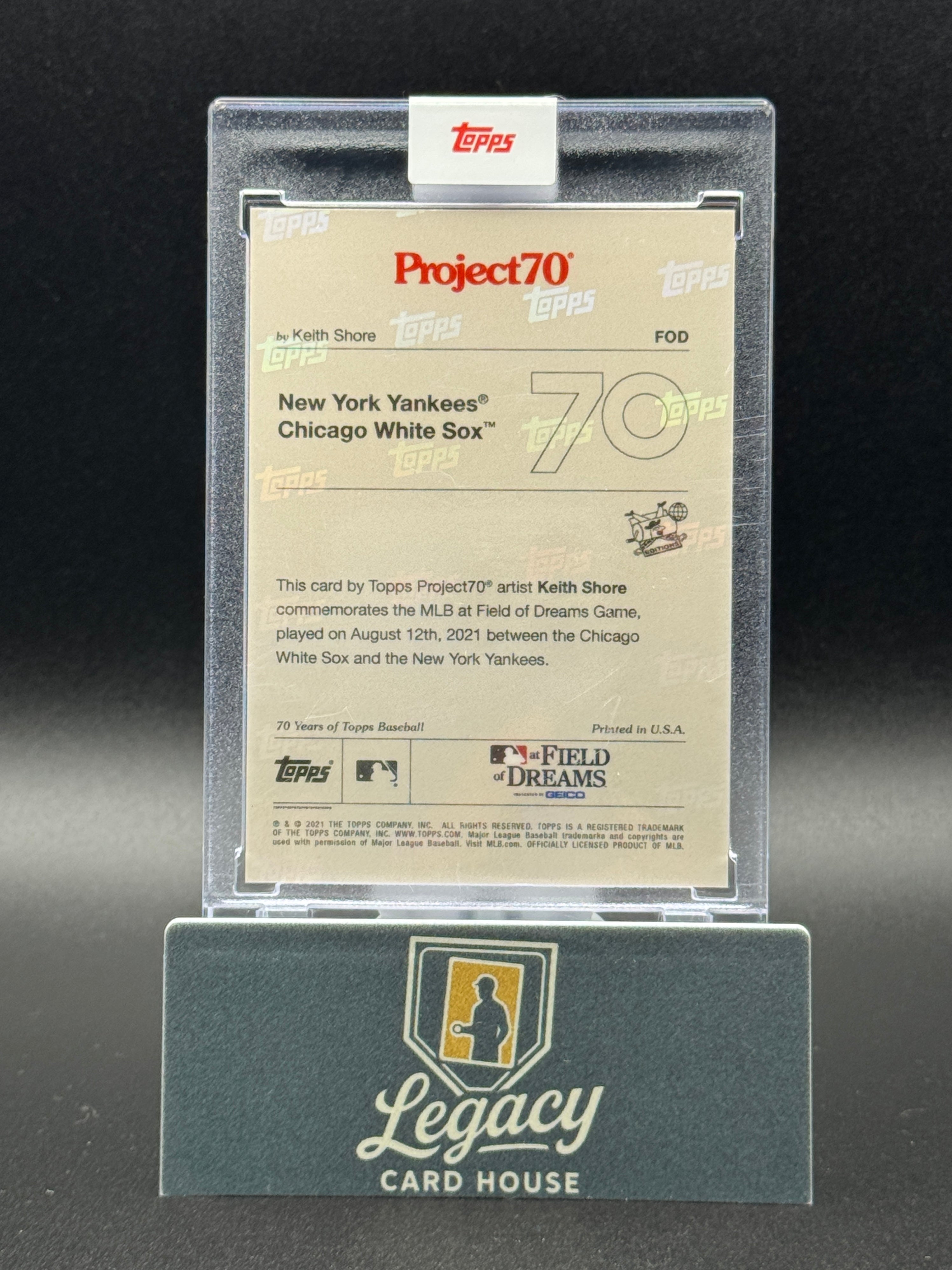 2021-22 Topps Project70 #FOD Field of Dreams Field of Dreams