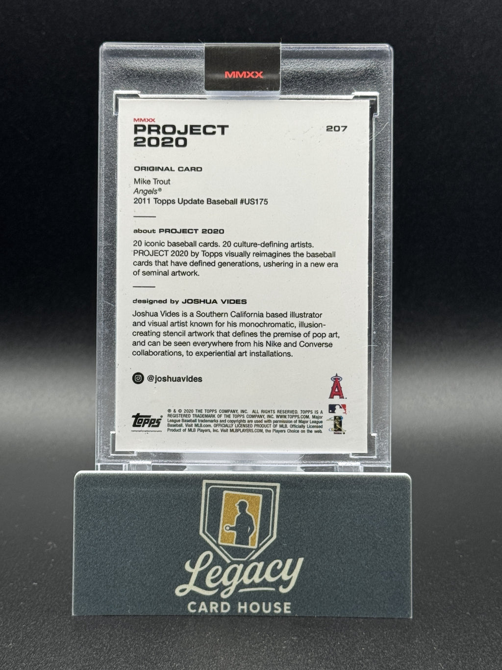 2020 Topps Project 2020 #207 Mike Trout