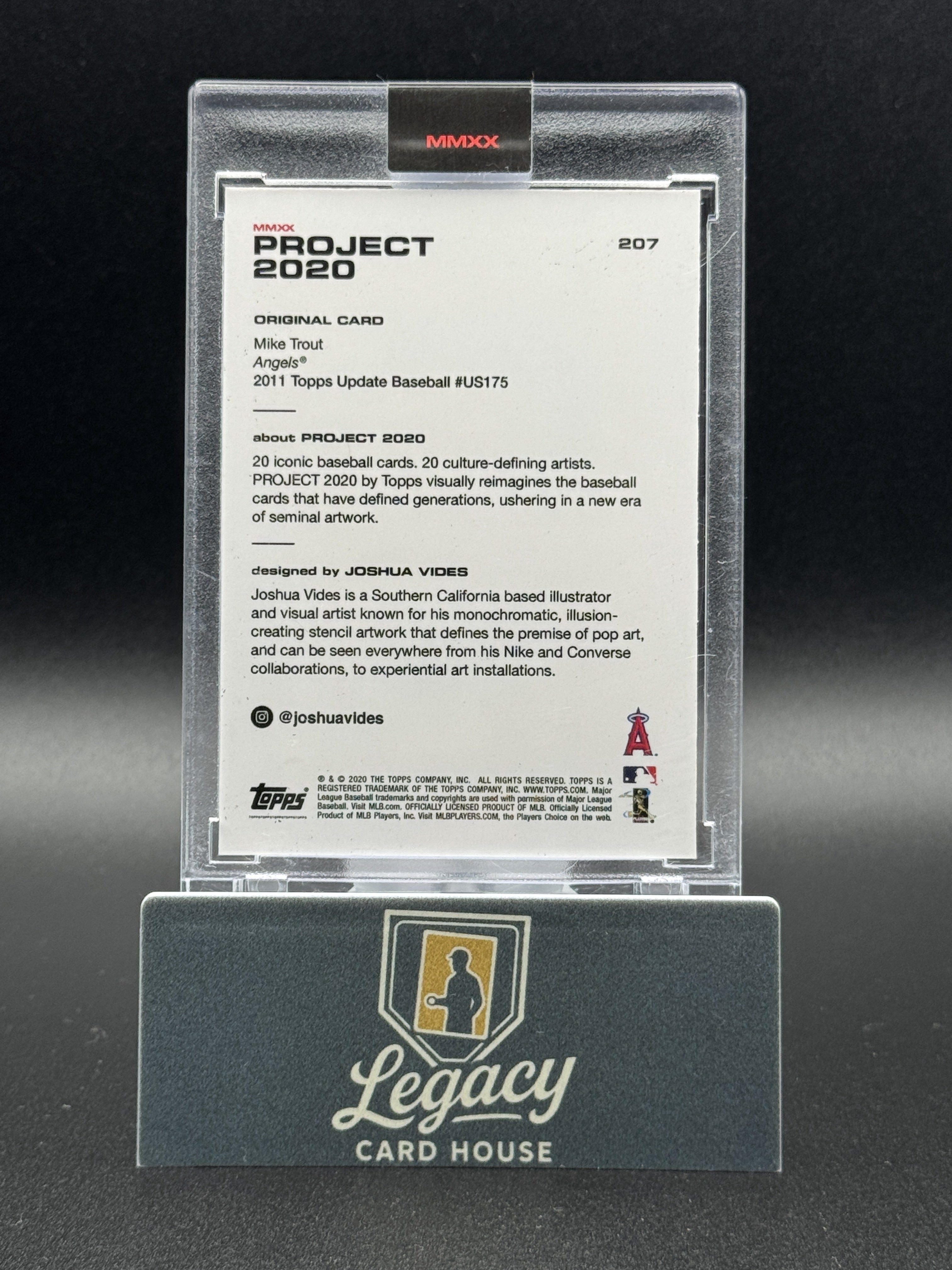 2020 Topps Project 2020 #207 Mike Trout