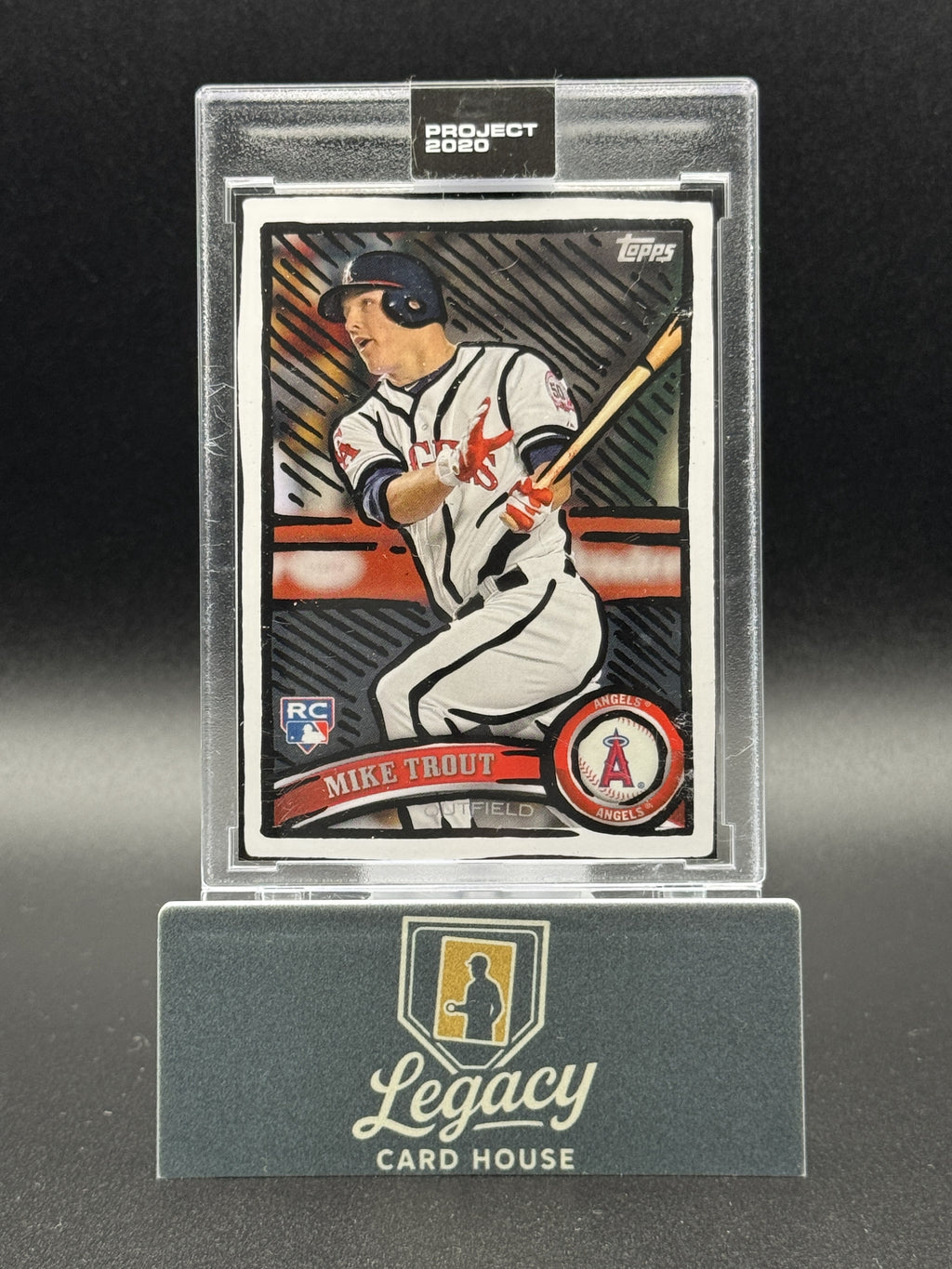 2020 Topps Project 2020 #207 Mike Trout