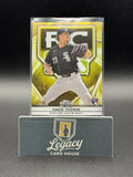 2025 Topps Chrome Black #118 Drew Thorpe Rookie Design Var. Gold Refractors #/50