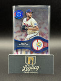 2025 Topps Tribute #SOA-ZW Zack Wheeler Stamp of Approval Blue #/150