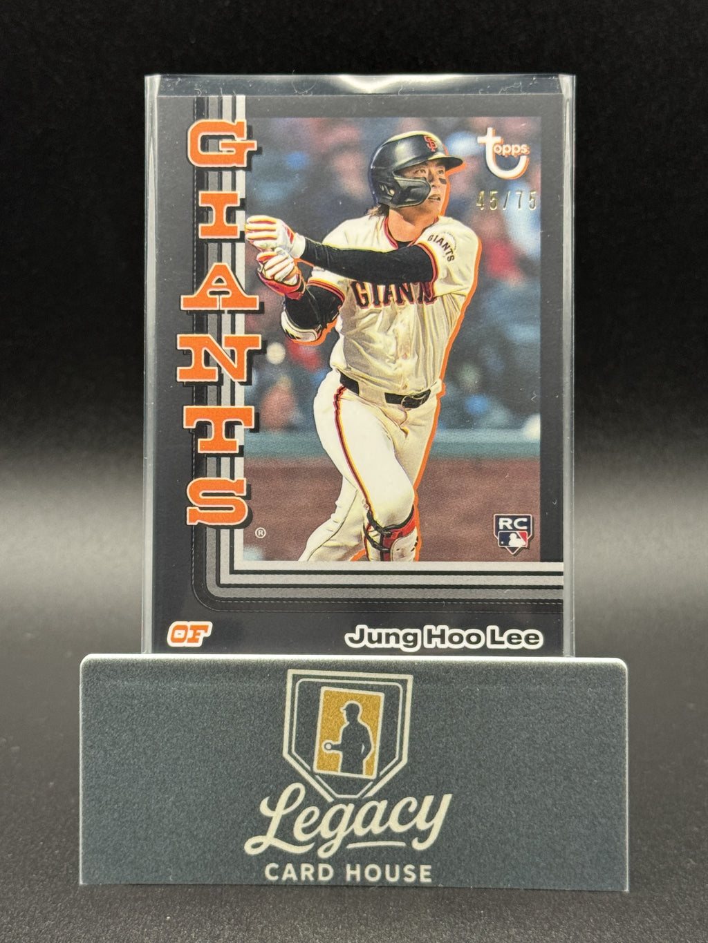 2024 Topps Brooklyn Collection #9 Jung Hoo Lee Black #/75