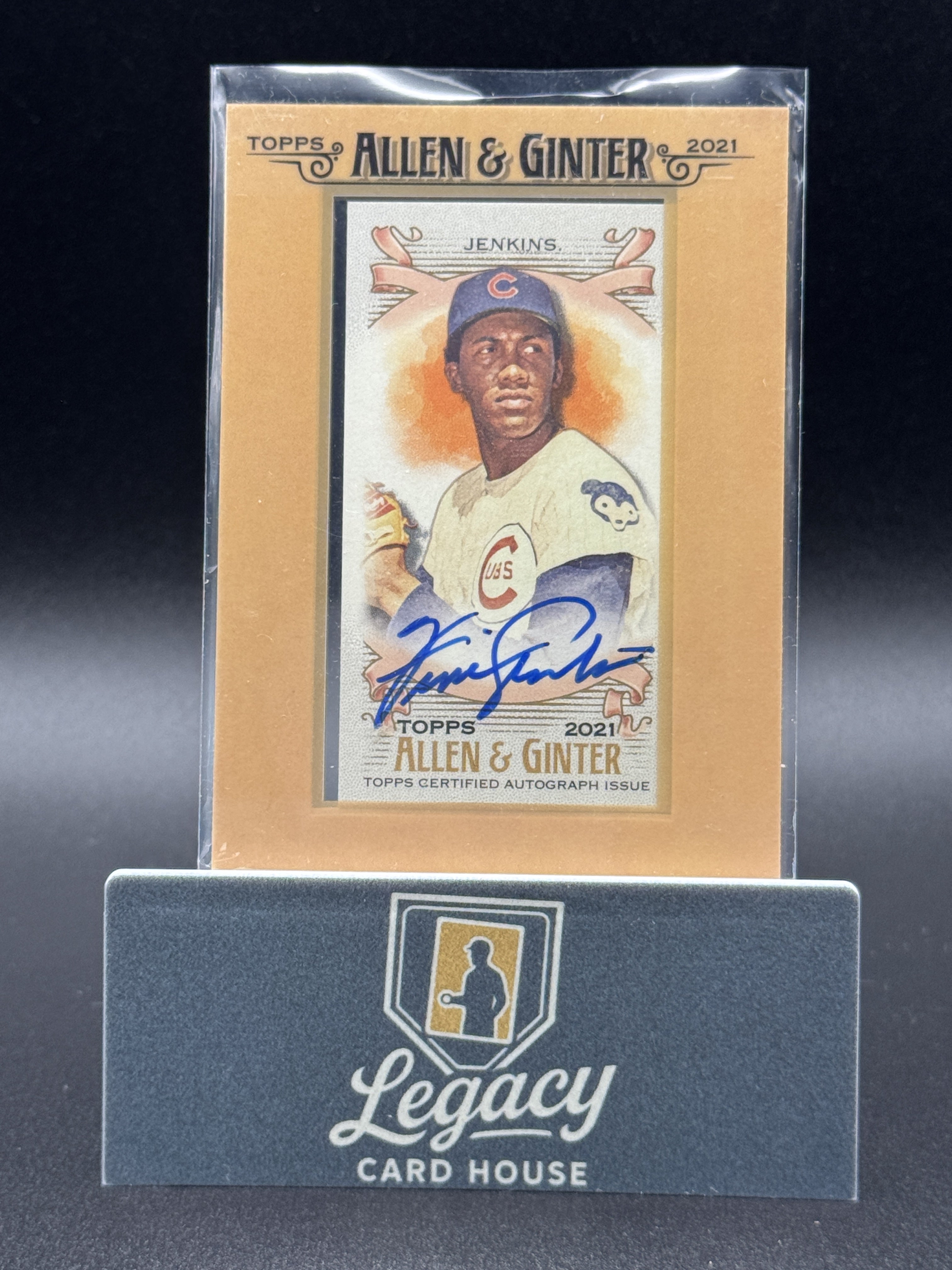 2021 Topps Allen & Ginter #FMA-FJ Fergie Jenkins Framed Mini Baseball Autographs