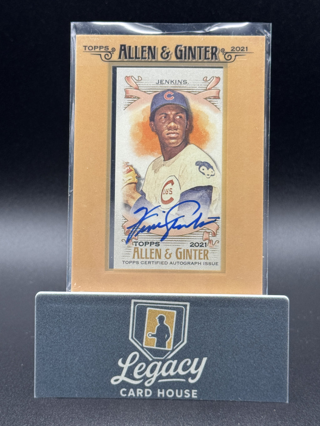 2021 Topps Allen & Ginter #FMA-FJ Fergie Jenkins Framed Mini Baseball Autographs
