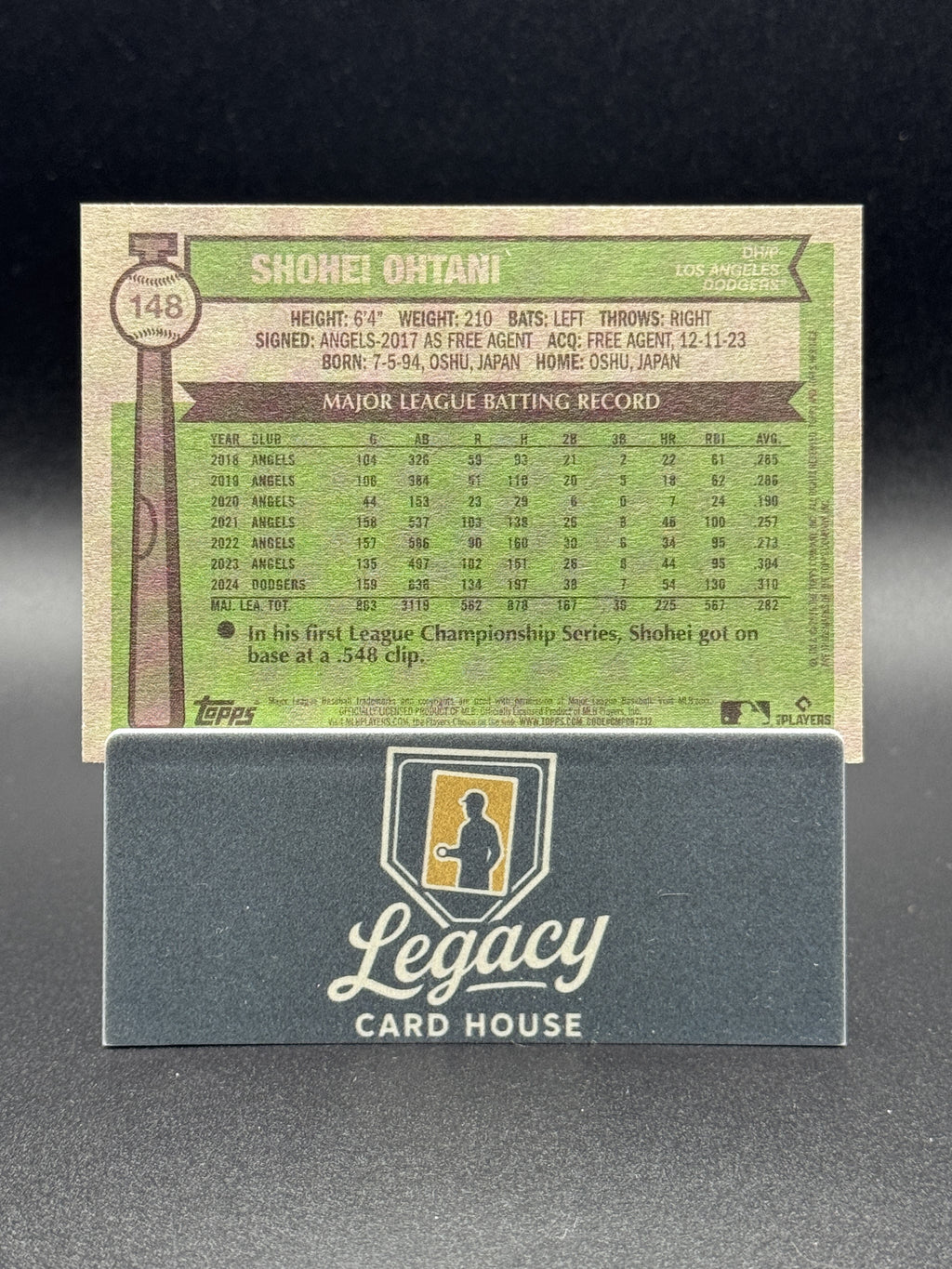 2025 Topps Heritage #148 Shohei Ohtani