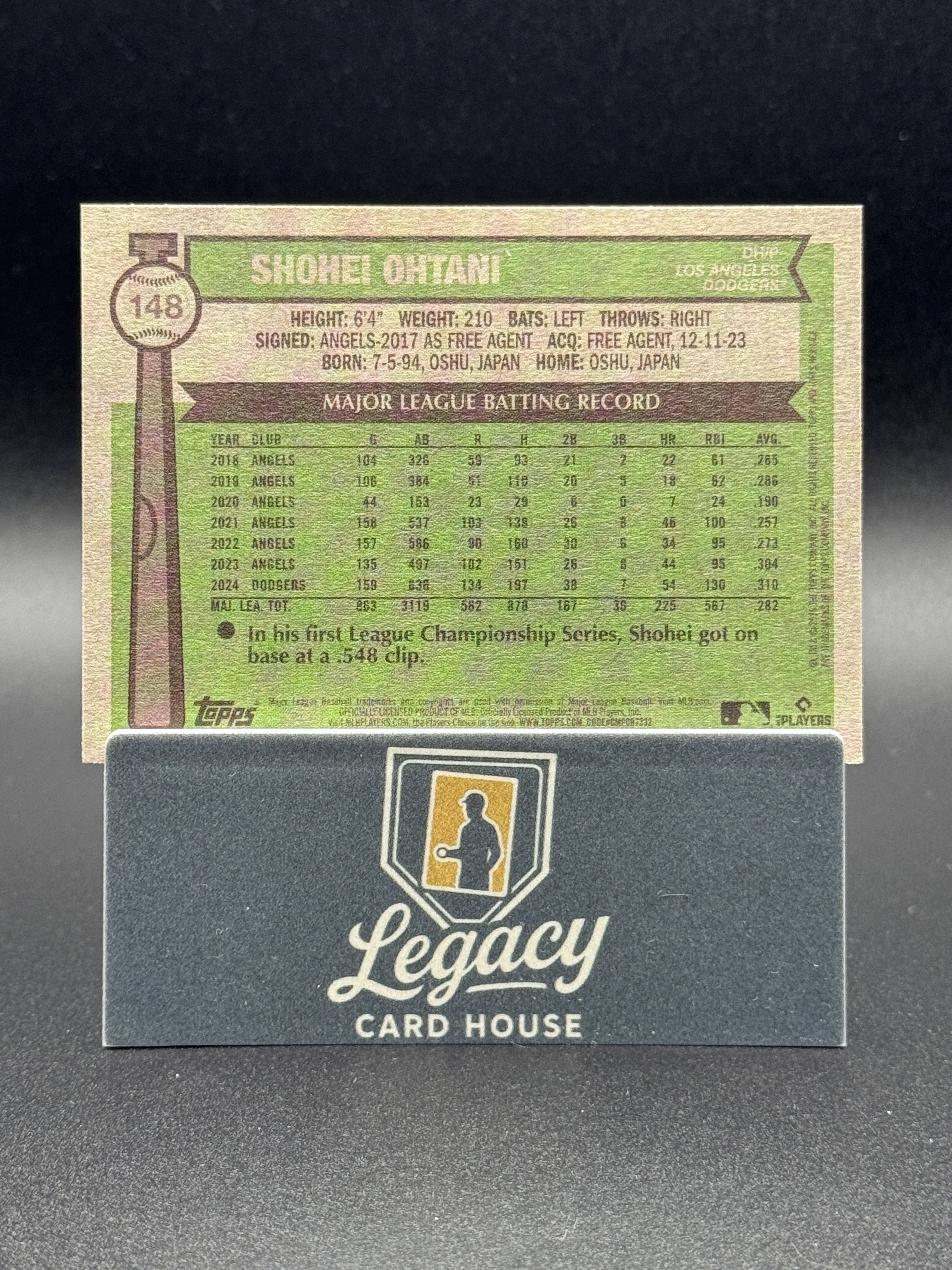 2025 Topps Heritage #148 Shohei Ohtani