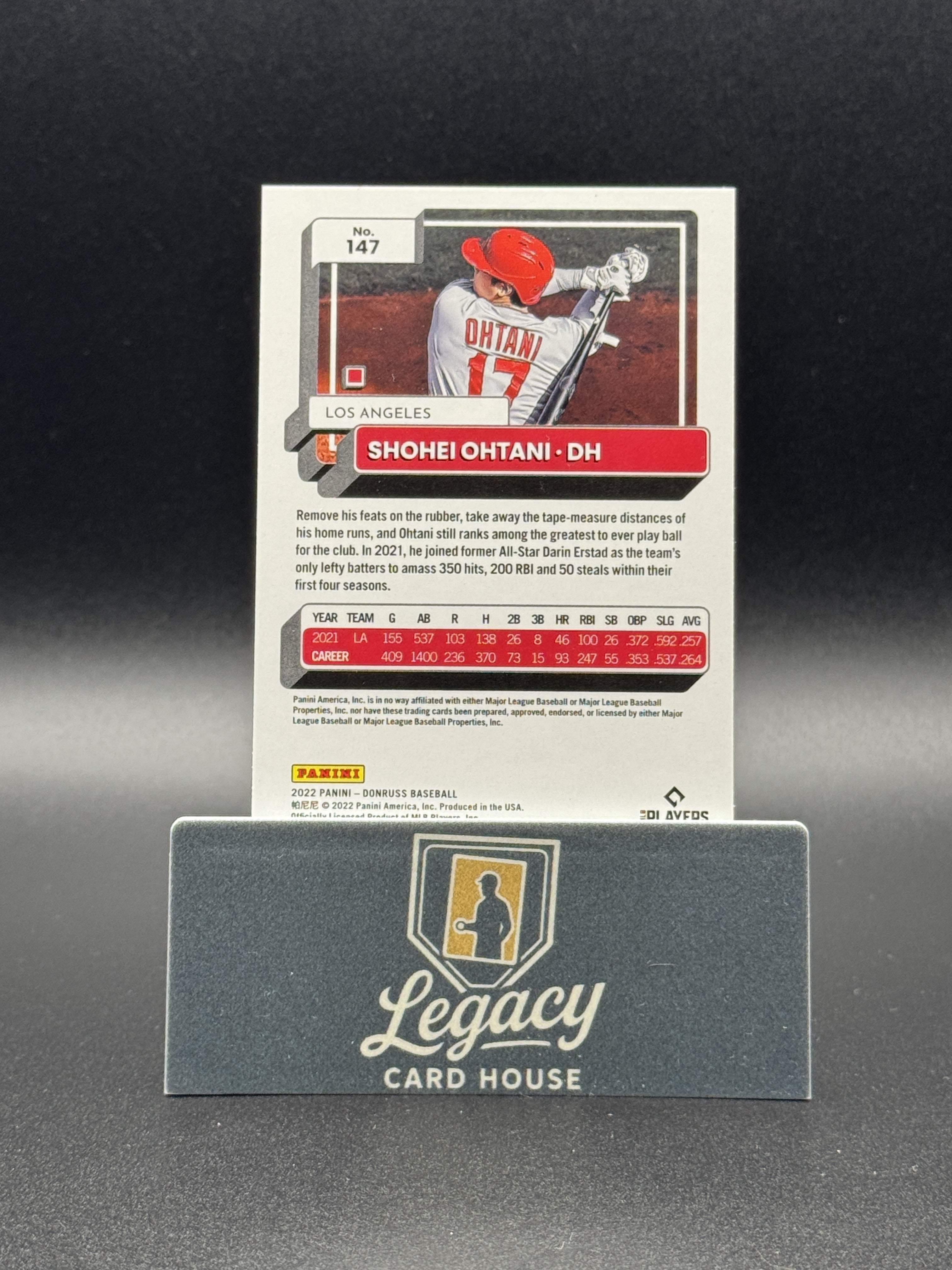 2022 Donruss #147 Shohei Ohtani