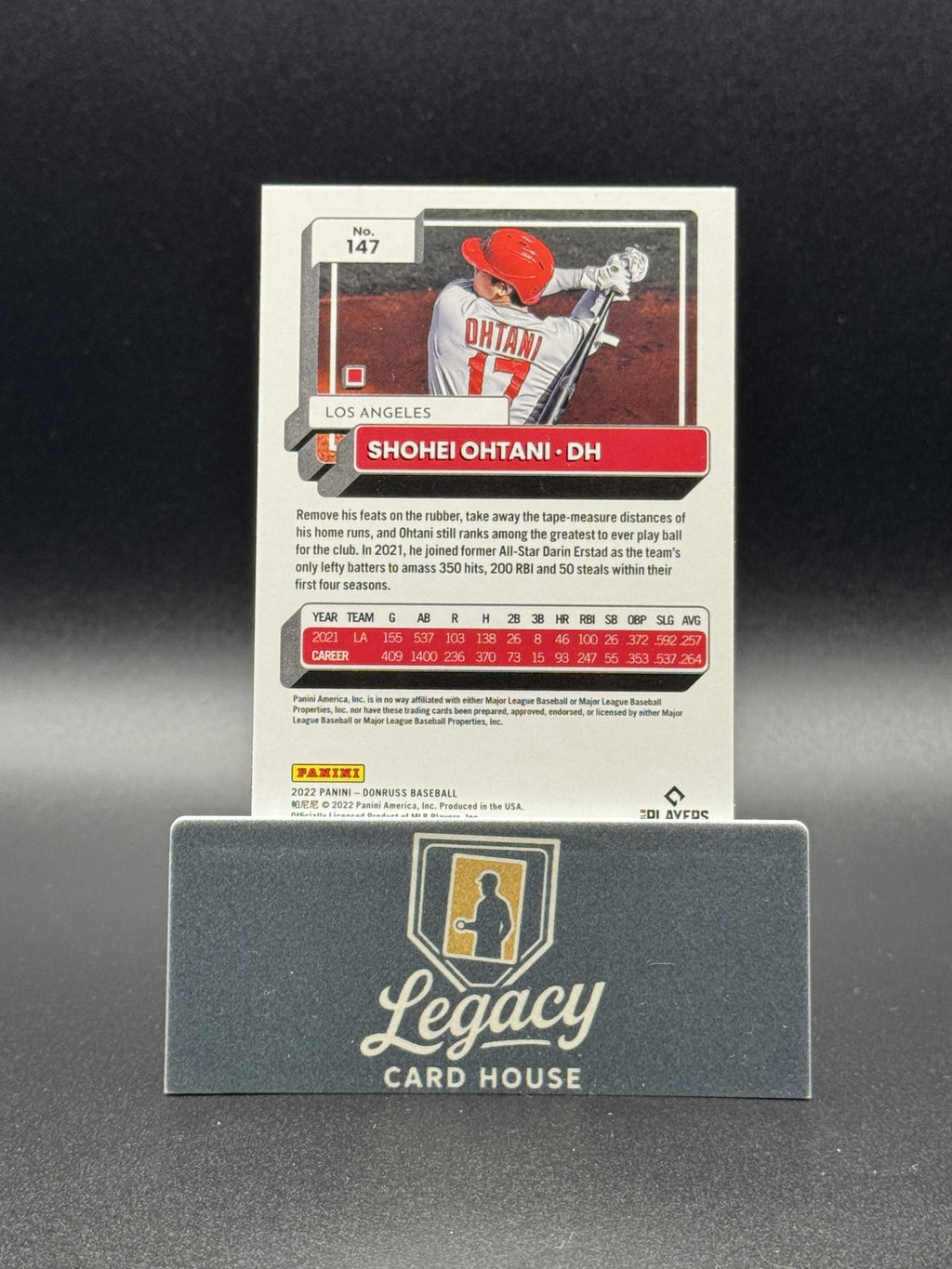 2022 Donruss #147 Shohei Ohtani