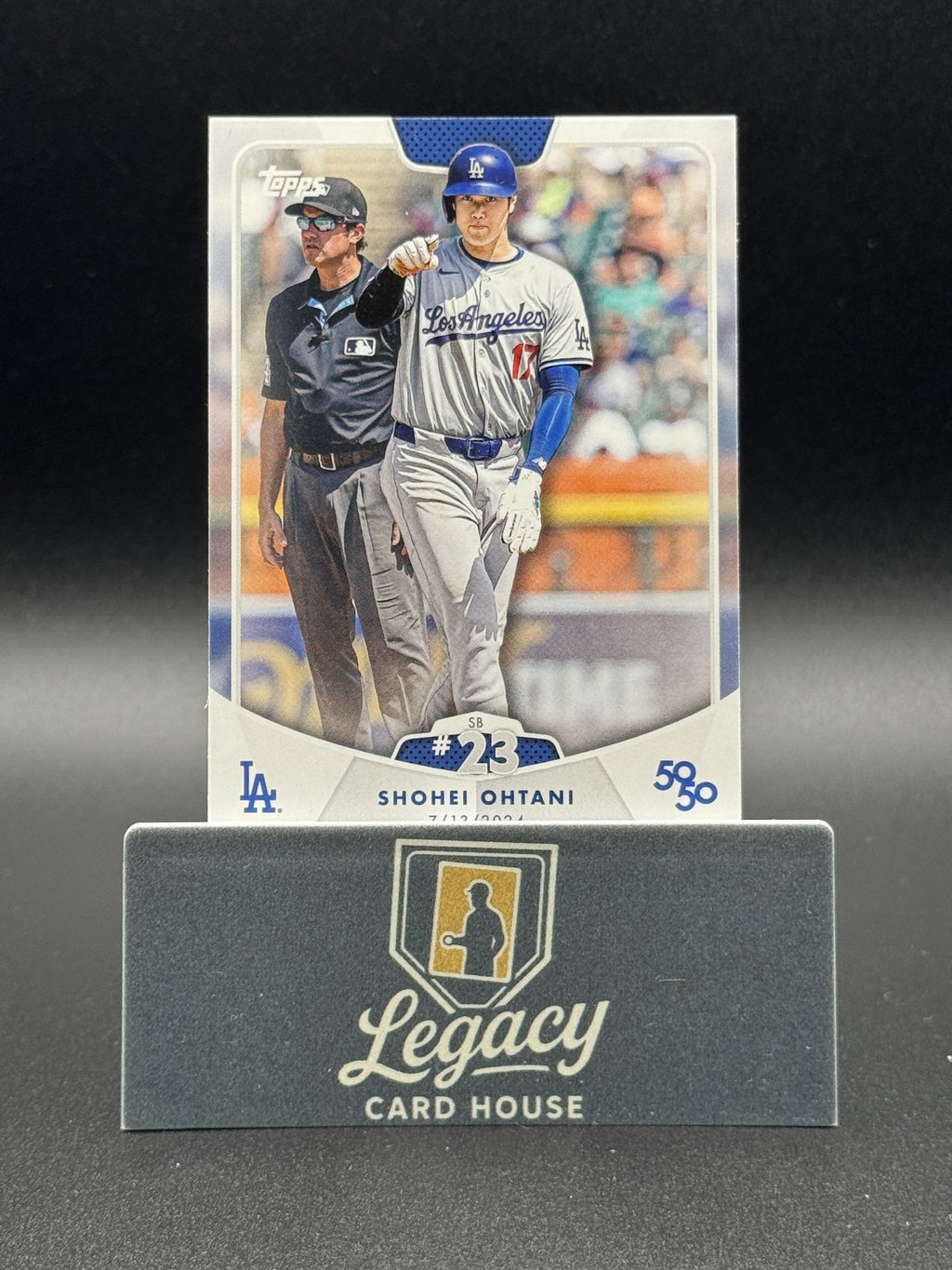 2024 Topps 50/50: Shohei Ohtani #52 Shohei Ohtani
