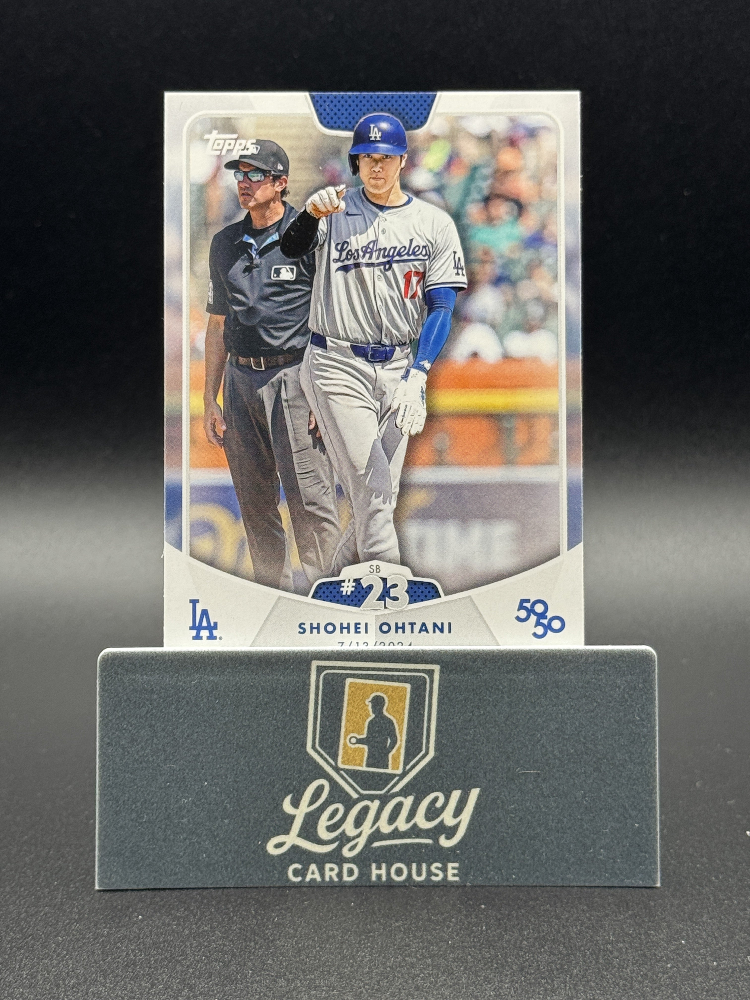2024 Topps 50/50: Shohei Ohtani #52 Shohei Ohtani