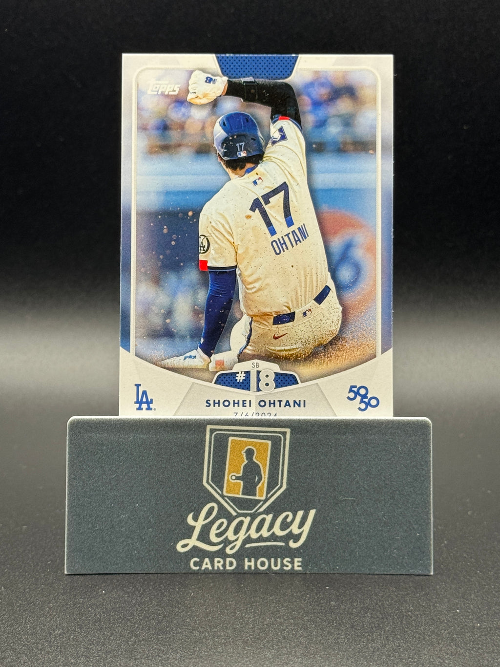 2024 Topps 50/50: Shohei Ohtani #45 Shohei Ohtani